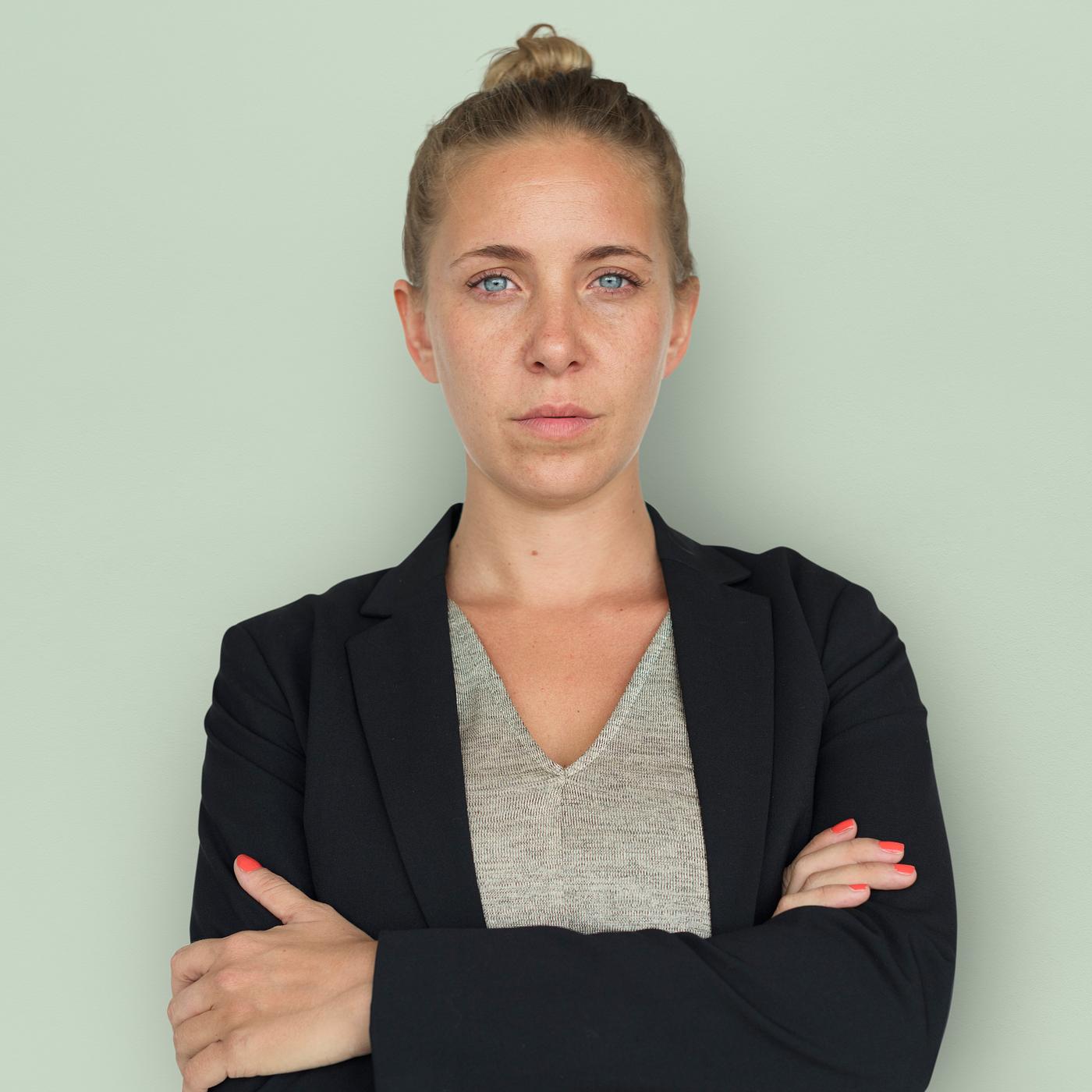 expression, intelligent, studio, pastel, person, people, caucasian, woman, serious, isolated, earth tones, businesswoman,... expression, intelligent, studio, pastel, person, people, caucasian, woman, serious, isolated, earth tones, businesswoman,...
