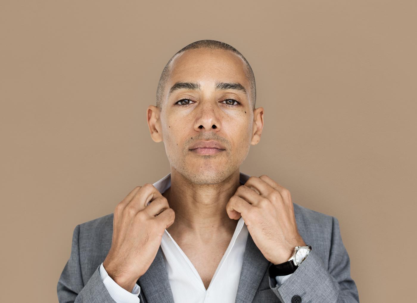 expression, studio, face, person, courage, carefree, people, business, businessman, fresh, casual, mixed race, man, isolated... expression, studio, face, person, courage, carefree, people, business, businessman, fresh, casual, mixed race, man, isolated...