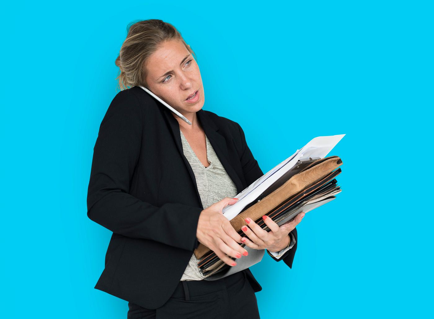 expression, studio, person, phone, busy, business folders, people, business, caucasian, girl, woman, formal attire, work,... expression, studio, person, phone, busy, business folders, people, business, caucasian, girl, woman, formal attire, work,...