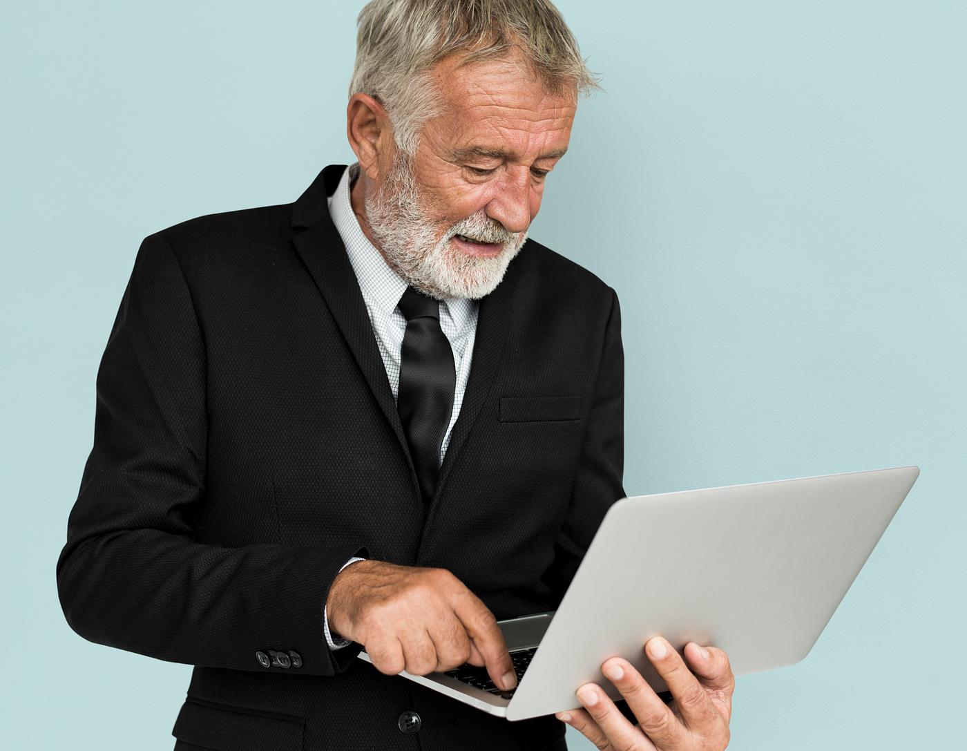 expression, studio, person, technology, business wear, people, business, caucasian, happy, laptop, working, smile, positive... expression, studio, person, technology, business wear, people, business, caucasian, happy, laptop, working, smile, positive...