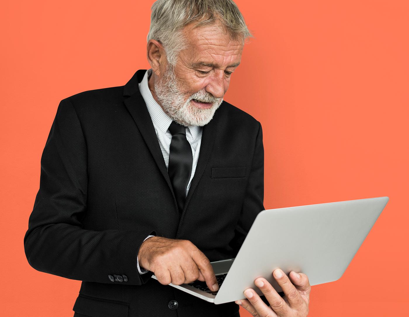 expression, studio, person, technology, business wear, people, business, caucasian, happy, laptop, working, smile, positive... expression, studio, person, technology, business wear, people, business, caucasian, happy, laptop, working, smile, positive...