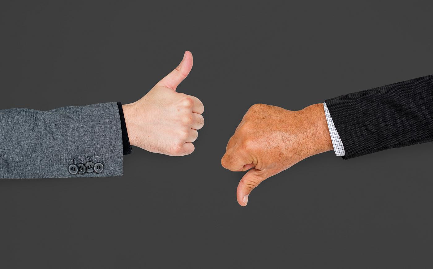 studio, expression, no, good, feedback, fail, awesome, ok, positive, cool, isolated, approve, symbol, human hand, disagree,... studio, expression, no, good, feedback, fail, awesome, ok, positive, cool, isolated, approve, symbol, human hand, disagree,...