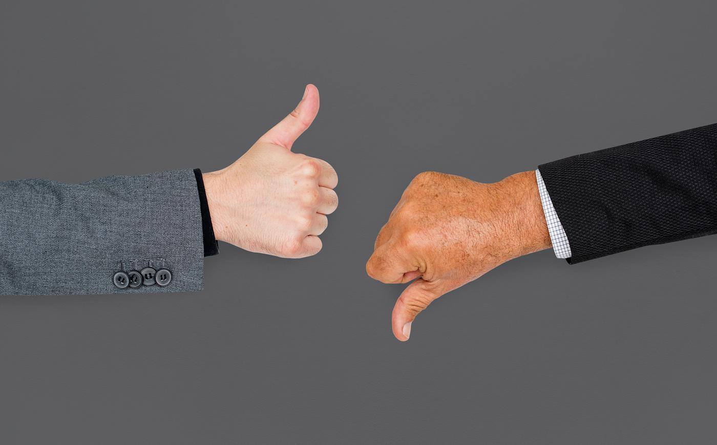 studio, expression, no, good, feedback, fail, awesome, ok, positive, cool, isolated, approve, symbol, human hand, disagree,... studio, expression, no, good, feedback, fail, awesome, ok, positive, cool, isolated, approve, symbol, human hand, disagree,...