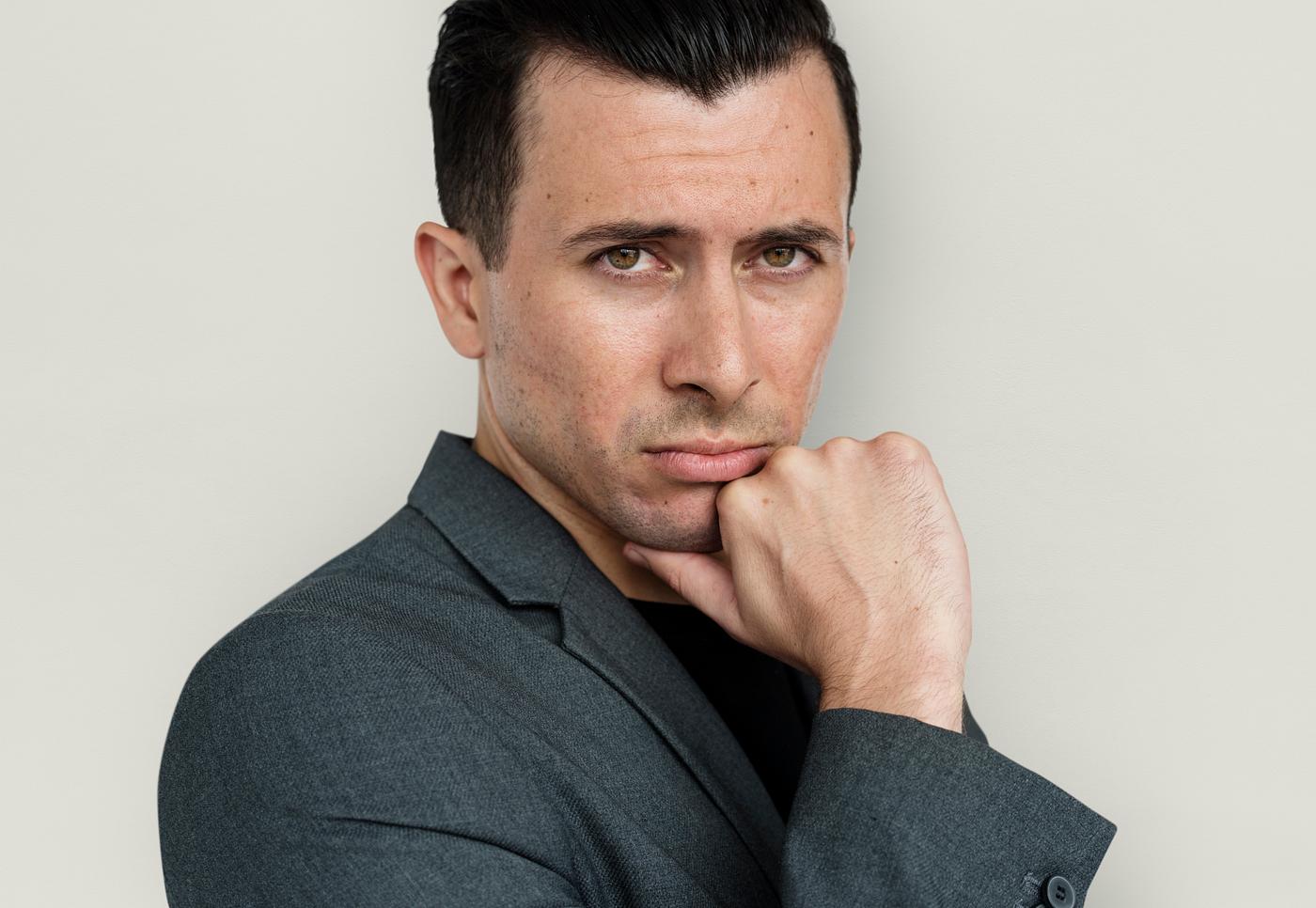 studio, intelligent, expression, face, pastel, person, people, business, modern, looking, businessman, concerned, attractive... studio, intelligent, expression, face, pastel, person, people, business, modern, looking, businessman, concerned, attractive...