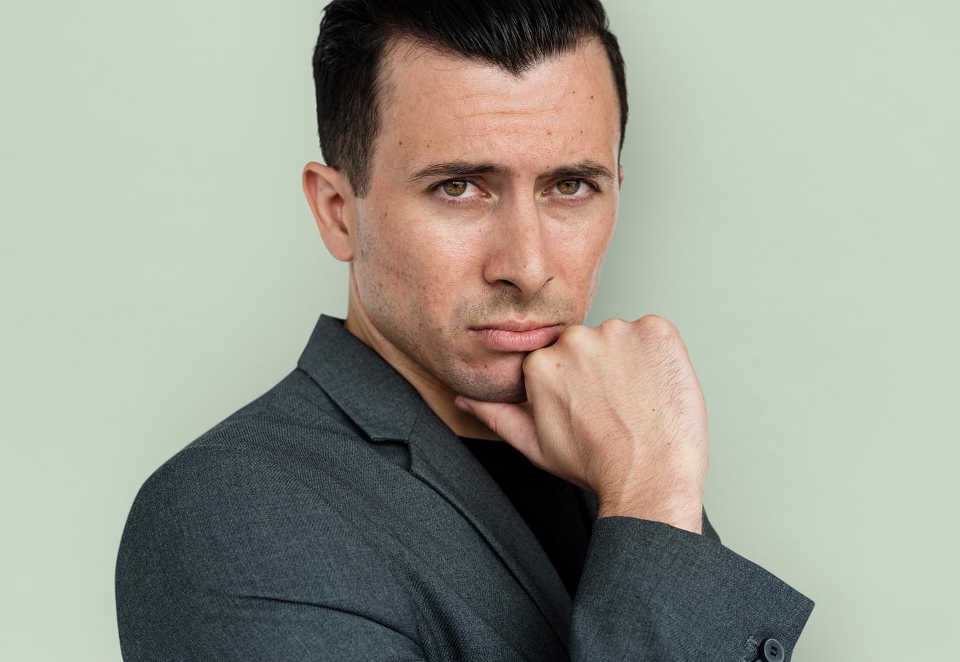 studio, intelligent, expression, face, pastel, person, people, business, modern, looking, businessman, concerned, attractive... studio, intelligent, expression, face, pastel, person, people, business, modern, looking, businessman, concerned, attractive...