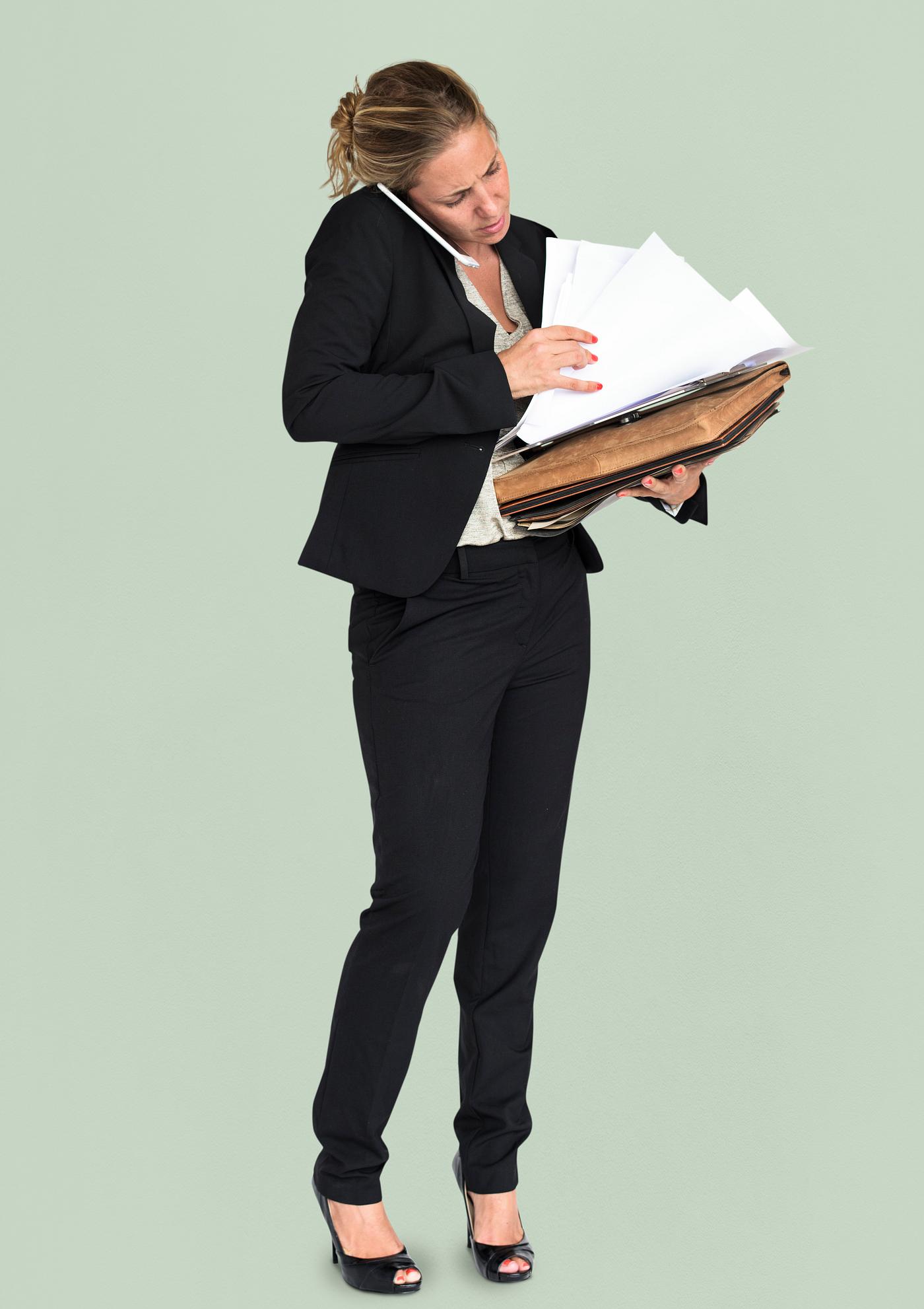 expression, studio, person, phone, busy, business folders, people, business, caucasian, girl, woman, formal attire, work,... expression, studio, person, phone, busy, business folders, people, business, caucasian, girl, woman, formal attire, work,...