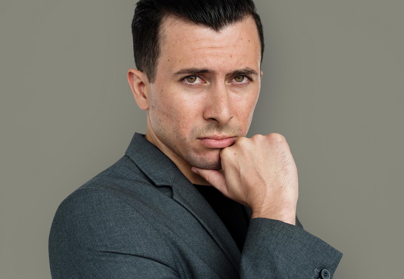 studio, intelligent, expression, face, pastel, person, people, business, modern, looking, businessman, concerned, attractive... studio, intelligent, expression, face, pastel, person, people, business, modern, looking, businessman, concerned, attractive...