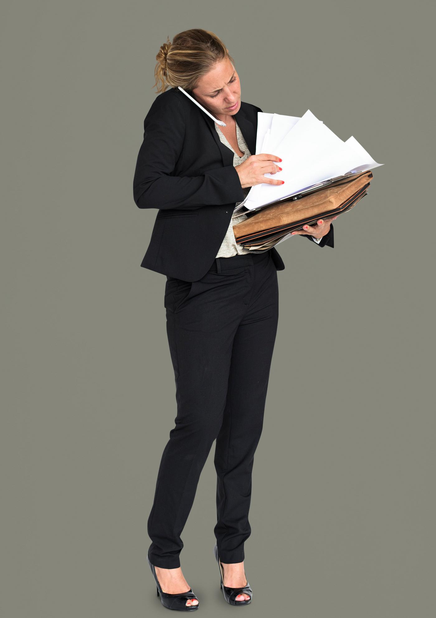 expression, studio, person, phone, busy, business folders, people, business, caucasian, girl, woman, formal attire, work,... expression, studio, person, phone, busy, business folders, people, business, caucasian, girl, woman, formal attire, work,...