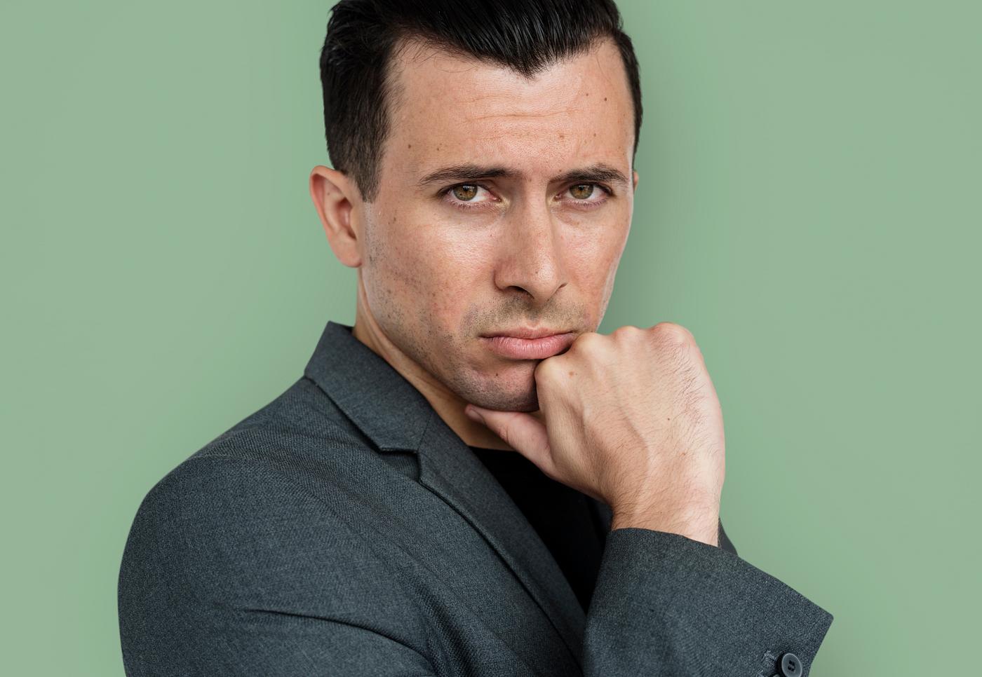 studio, intelligent, expression, face, pastel, person, people, business, modern, looking, businessman, concerned, attractive... studio, intelligent, expression, face, pastel, person, people, business, modern, looking, businessman, concerned, attractive...