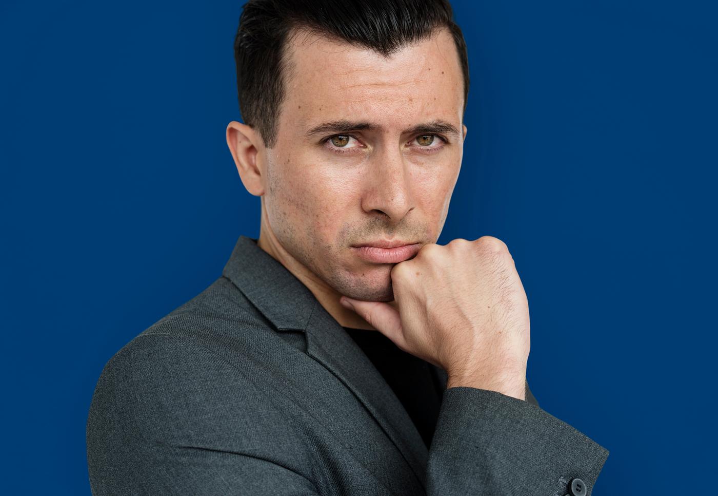 studio, intelligent, expression, face, person, vibrant, people, business, modern, looking, businessman, concerned,... studio, intelligent, expression, face, person, vibrant, people, business, modern, looking, businessman, concerned,...
