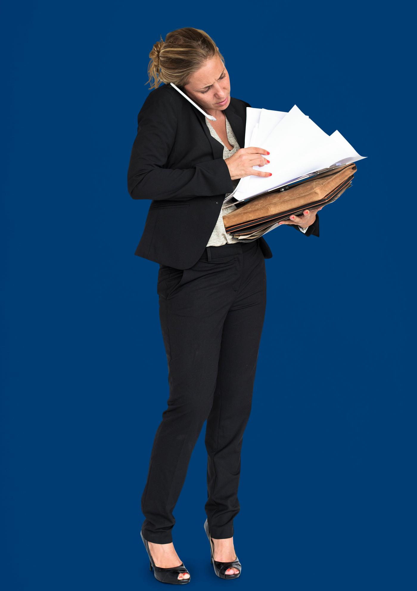 expression, studio, person, phone, busy, business folders, people, business, caucasian, girl, woman, formal attire, work,... expression, studio, person, phone, busy, business folders, people, business, caucasian, girl, woman, formal attire, work,...