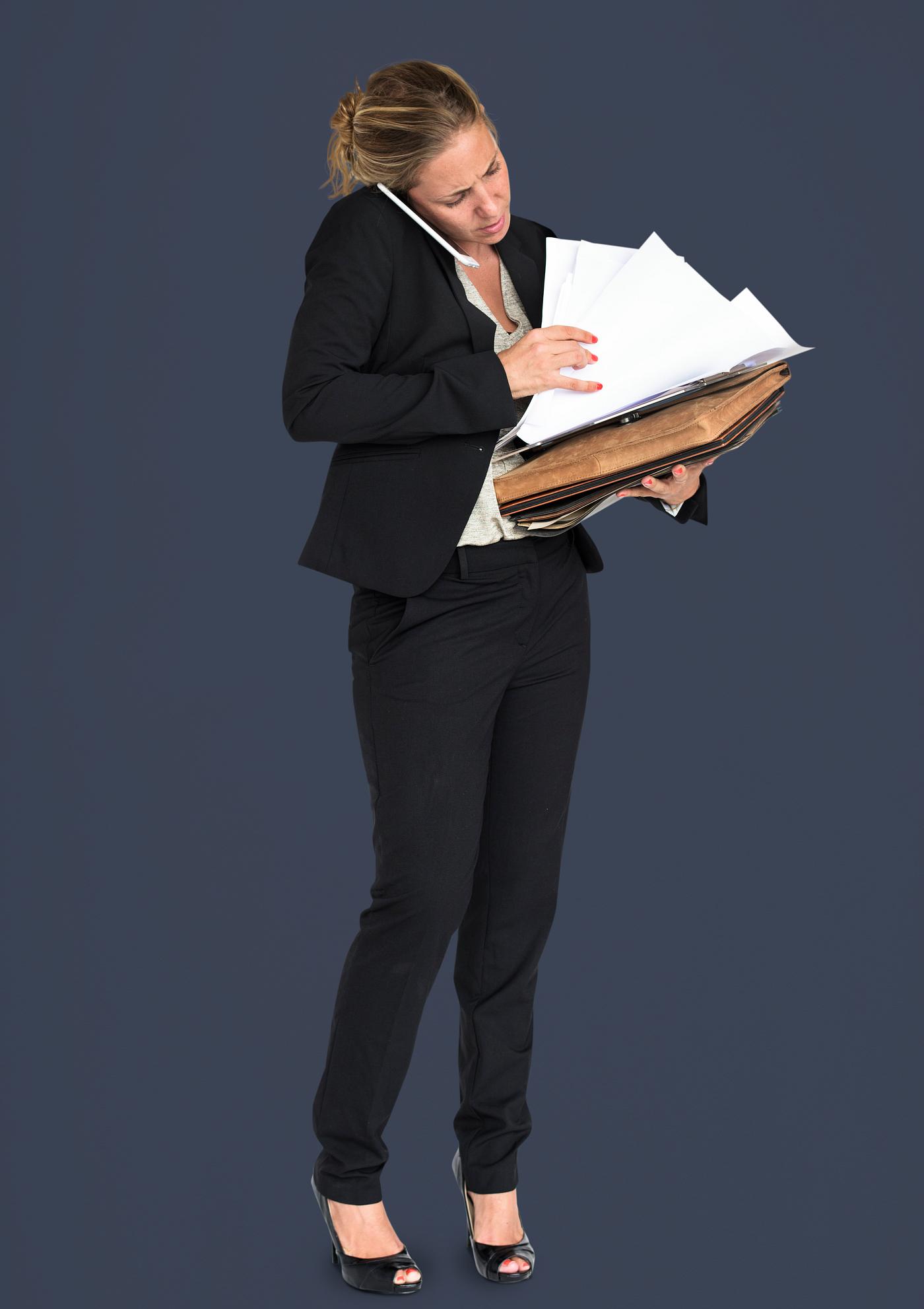 expression, studio, person, phone, busy, business folders, people, business, caucasian, girl, woman, formal attire, work,... expression, studio, person, phone, busy, business folders, people, business, caucasian, girl, woman, formal attire, work,...