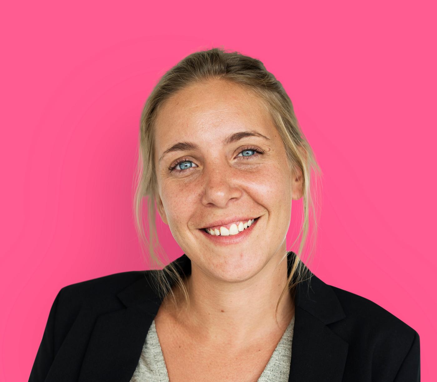 studio, expression, person, vibrant, people, caucasian, woman, lifestyle, pink, positive, smile, cheerful, isolated,... studio, expression, person, vibrant, people, caucasian, woman, lifestyle, pink, positive, smile, cheerful, isolated,...