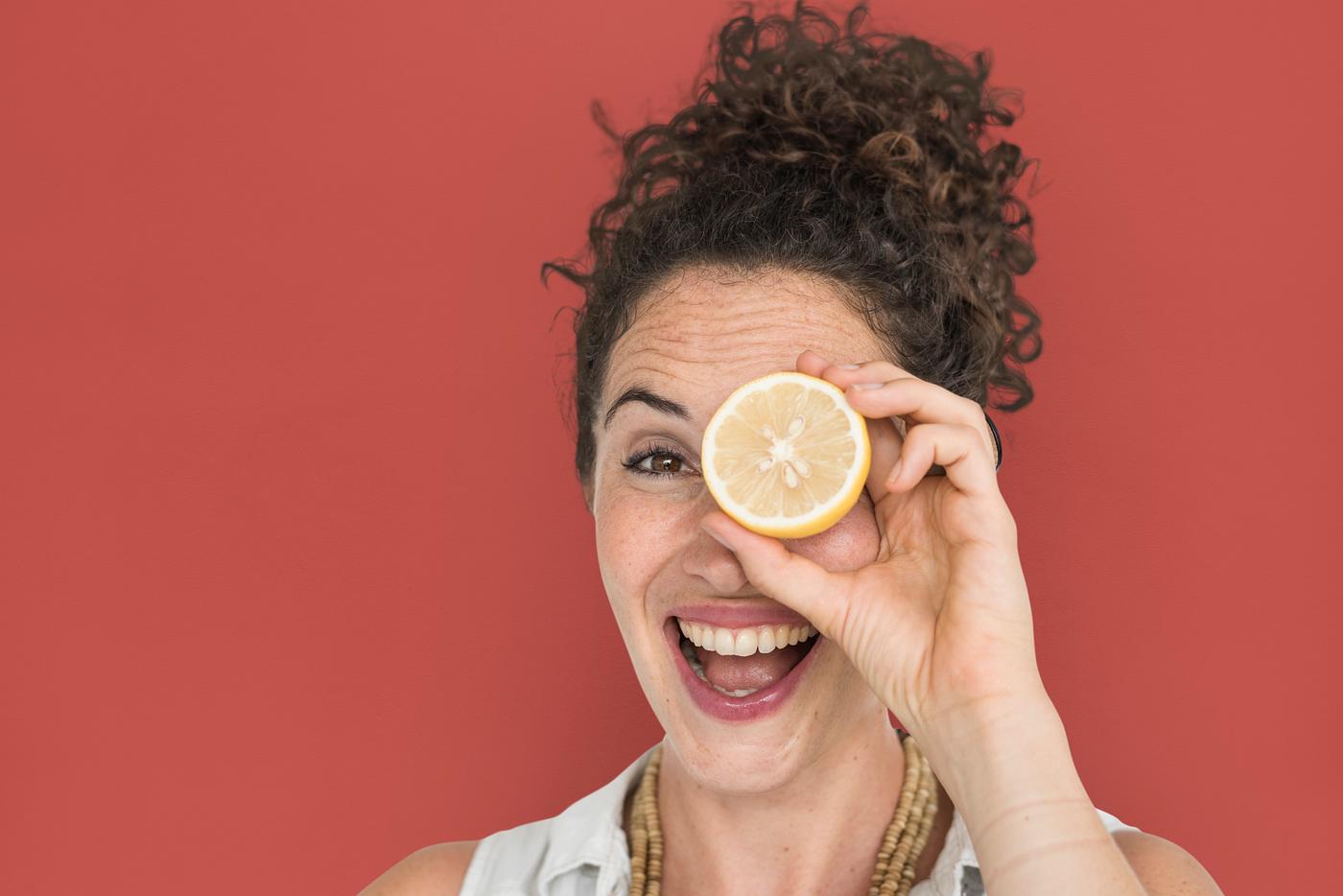 studio, expression, person, people, eyes, cover, woman, cheerful, smiling, isolated, fruit, human hand, happiness, portrait... studio, expression, person, people, eyes, cover, woman, cheerful, smiling, isolated, fruit, human hand, happiness, portrait...