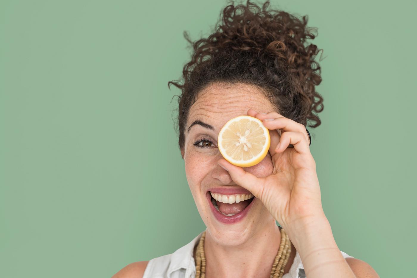 studio, expression, person, people, eyes, cover, woman, cheerful, smiling, isolated, fruit, human hand, happiness, portrait... studio, expression, person, people, eyes, cover, woman, cheerful, smiling, isolated, fruit, human hand, happiness, portrait...
