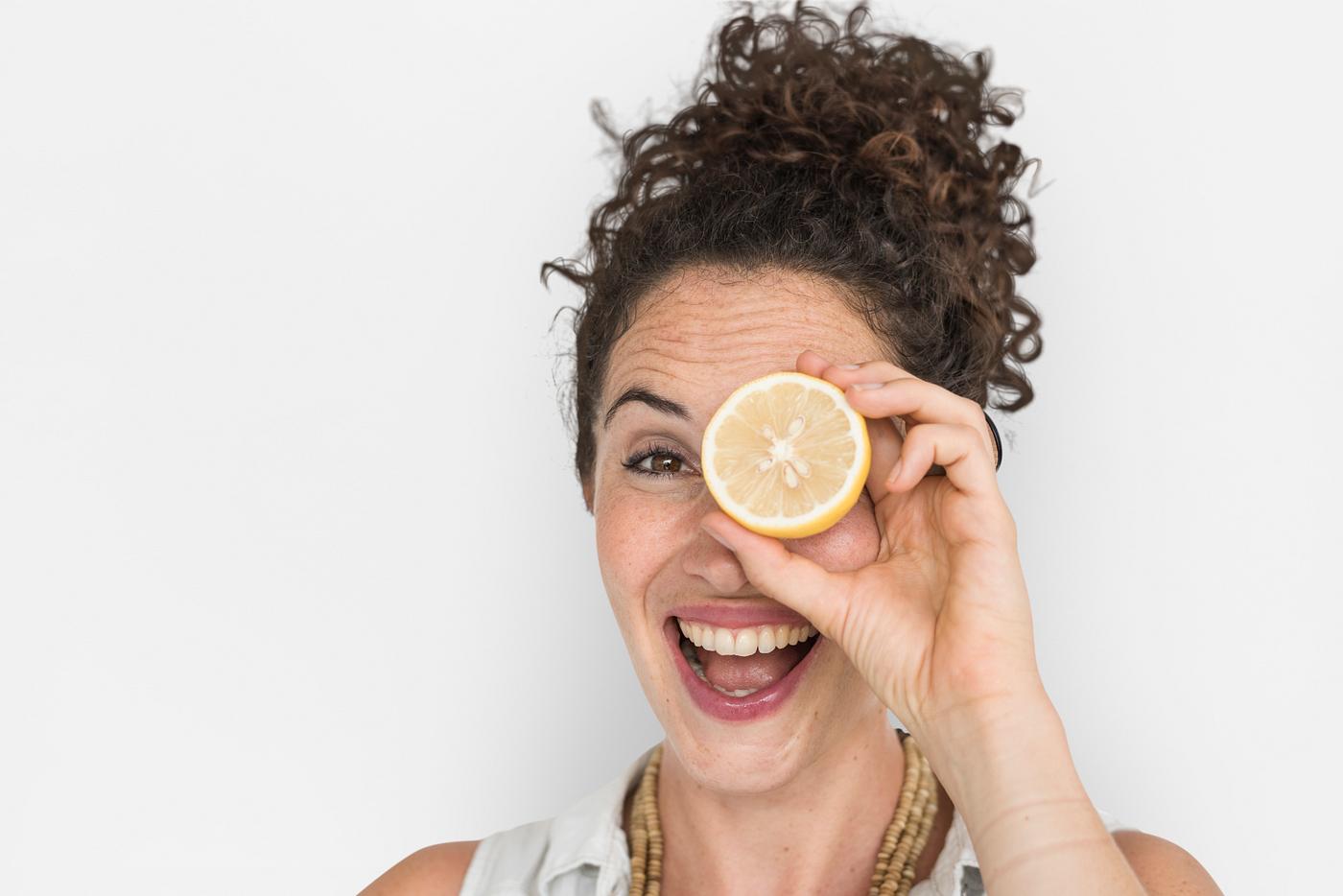 studio, expression, person, people, eyes, cover, woman, cheerful, smiling, isolated, fruit, white, human hand, happiness,... studio, expression, person, people, eyes, cover, woman, cheerful, smiling, isolated, fruit, white, human hand, happiness,...