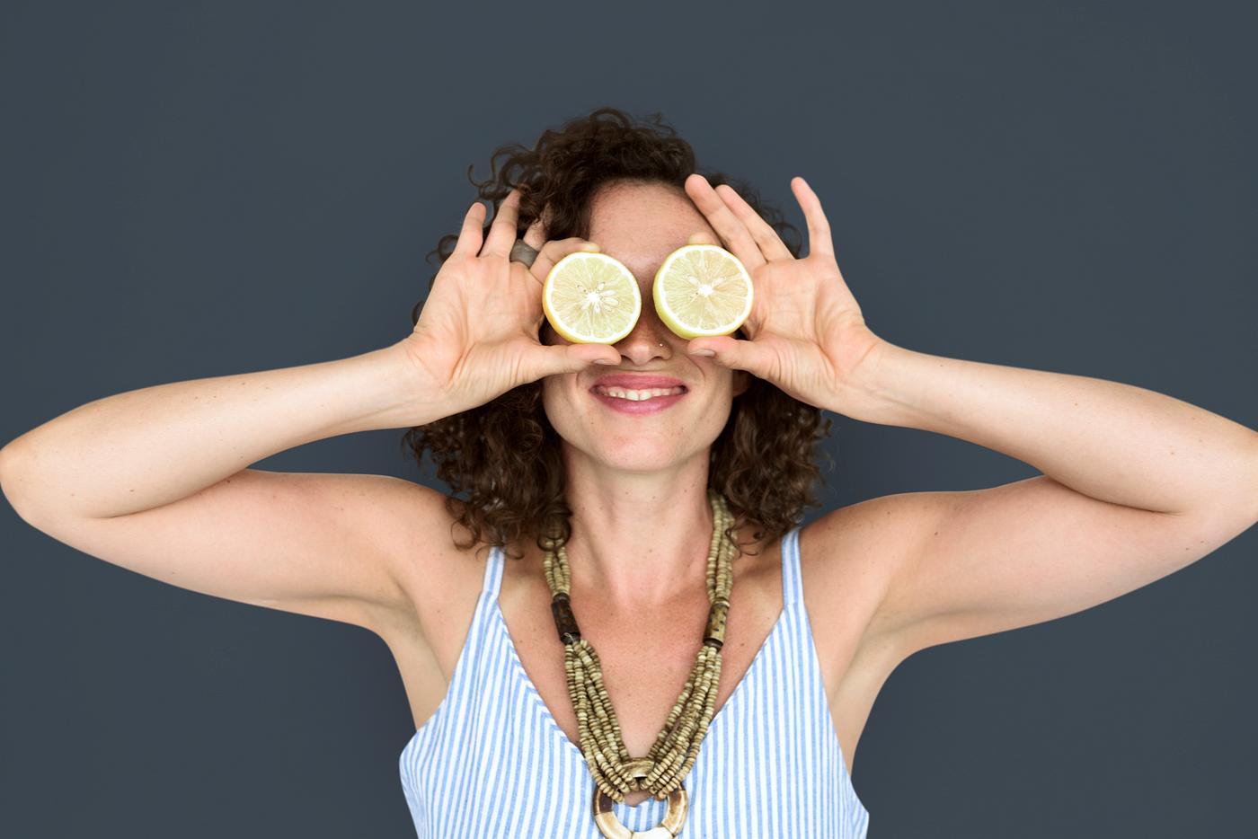 studio, expression, person, people, eyes, cover, woman, cheerful, smiling, isolated, fruit, human hand, happiness, portrait... studio, expression, person, people, eyes, cover, woman, cheerful, smiling, isolated, fruit, human hand, happiness, portrait...