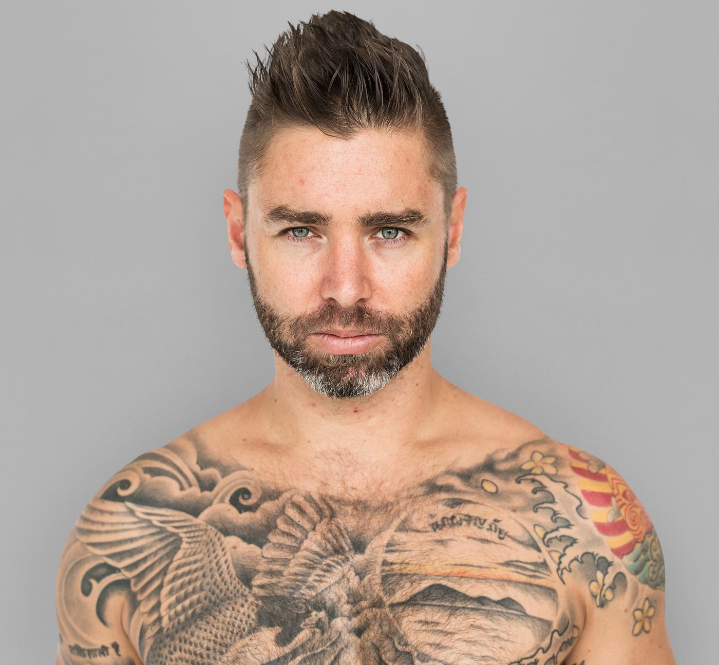 adult, background, bare chest, beard, caucasian, chest, design, emotion, expression, facial, fit, isolated, male, man, mood... adult, background, bare chest, beard, caucasian, chest, design, emotion, expression, facial, fit, isolated, male, man, mood...
