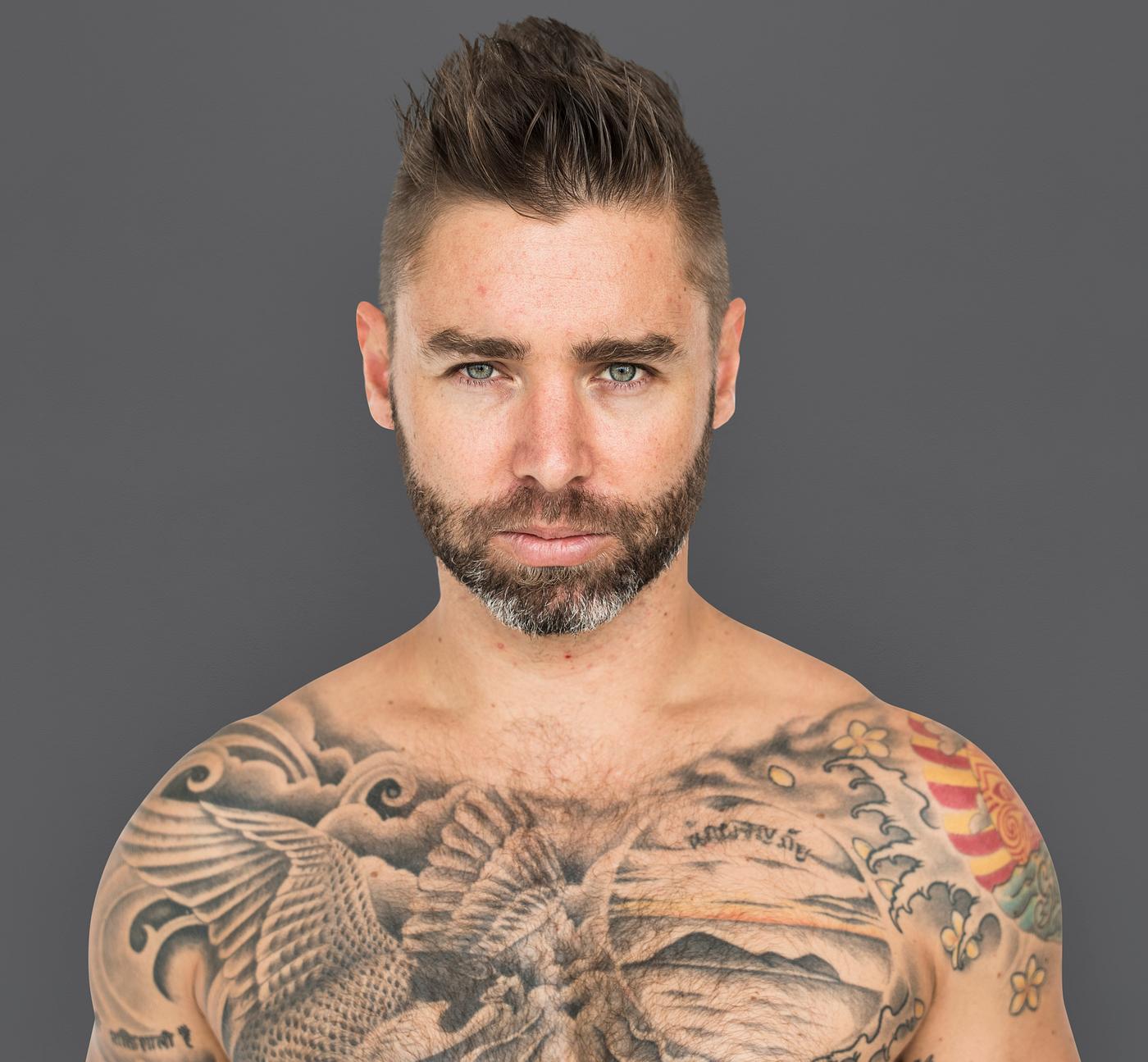 adult, background, bare chest, beard, caucasian, chest, design, emotion, expression, facial, fit, isolated, male, man, mood... adult, background, bare chest, beard, caucasian, chest, design, emotion, expression, facial, fit, isolated, male, man, mood...