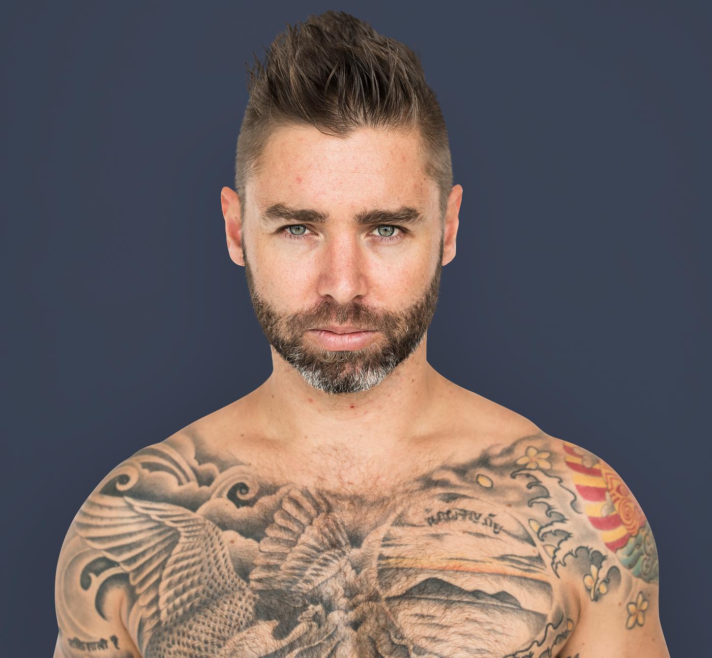 adult, background, bare chest, beard, caucasian, chest, design, emotion, expression, facial, fit, isolated, male, man, mood... adult, background, bare chest, beard, caucasian, chest, design, emotion, expression, facial, fit, isolated, male, man, mood...