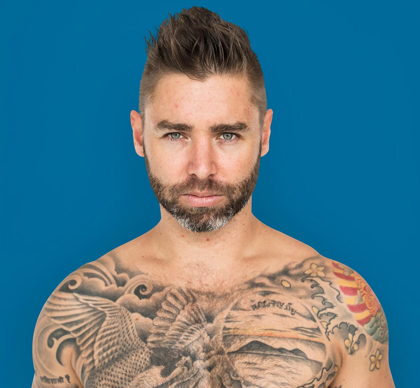 adult, background, bare chest, beard, caucasian, chest, design, emotion, expression, facial, fit, isolated, male, man, mood... adult, background, bare chest, beard, caucasian, chest, design, emotion, expression, facial, fit, isolated, male, man, mood...