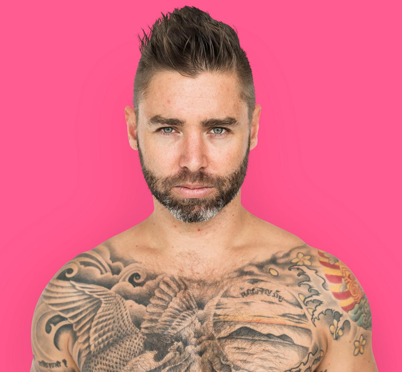 adult, background, bare chest, beard, caucasian, chest, design, emotion, expression, facial, fit, isolated, male, man, mood... adult, background, bare chest, beard, caucasian, chest, design, emotion, expression, facial, fit, isolated, male, man, mood...
