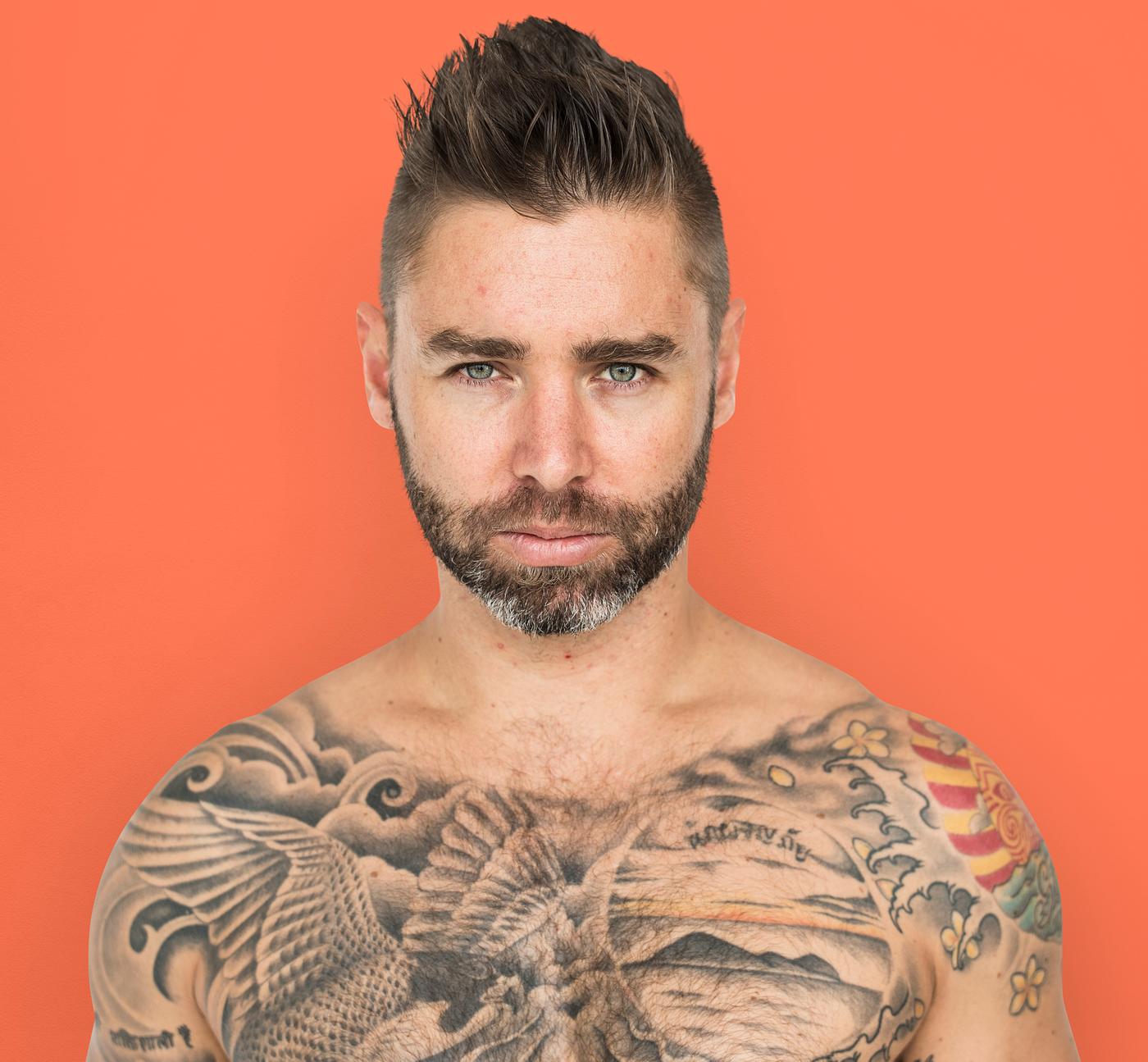 adult, background, bare chest, beard, caucasian, chest, design, emotion, expression, facial, fit, isolated, male, man, mood... adult, background, bare chest, beard, caucasian, chest, design, emotion, expression, facial, fit, isolated, male, man, mood...