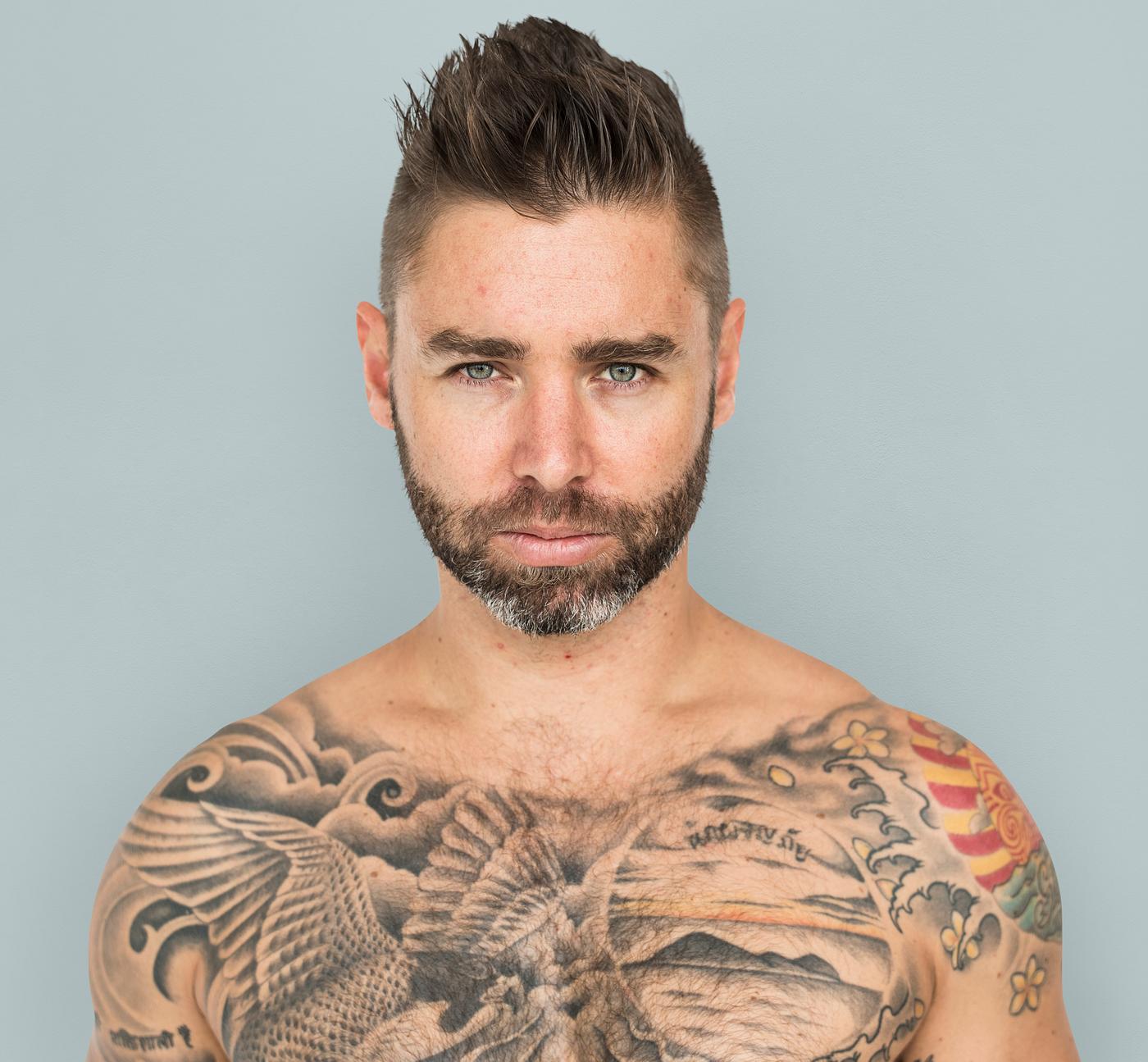 adult, background, bare chest, beard, caucasian, chest, design, emotion, expression, facial, fit, isolated, male, man, mood... adult, background, bare chest, beard, caucasian, chest, design, emotion, expression, facial, fit, isolated, male, man, mood...