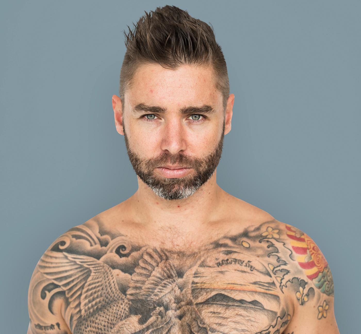 adult, background, bare chest, beard, caucasian, chest, design, emotion, expression, facial, fit, isolated, male, man, mood... adult, background, bare chest, beard, caucasian, chest, design, emotion, expression, facial, fit, isolated, male, man, mood...