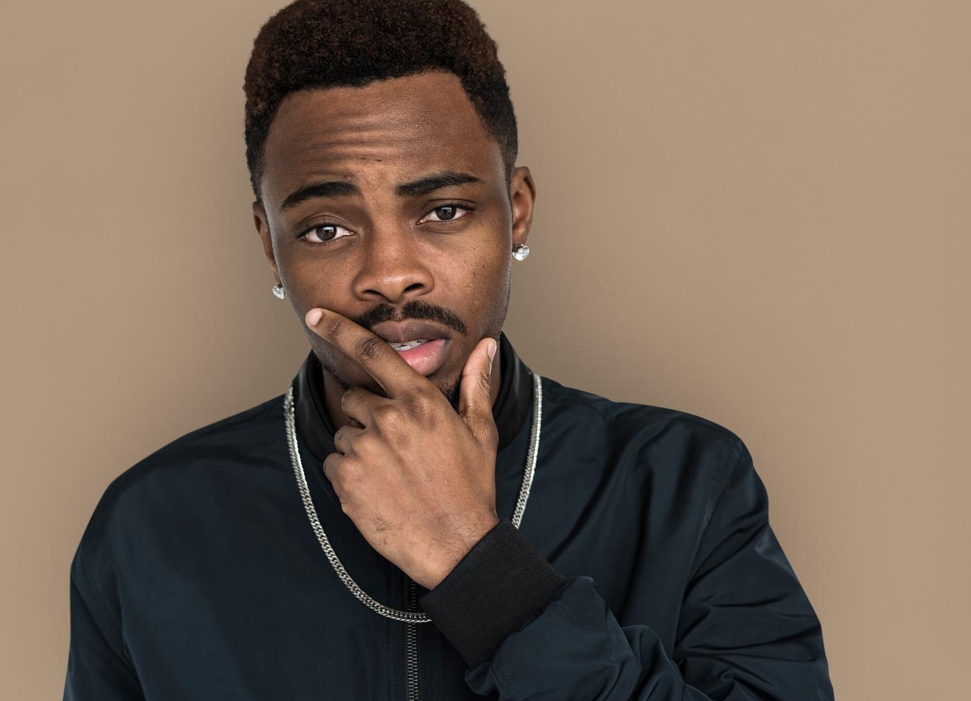expression, studio, person, people, pose, casual, man, neutral mood, cool, isolated, african descent, male, gesture, mood,... expression, studio, person, people, pose, casual, man, neutral mood, cool, isolated, african descent, male, gesture, mood,...