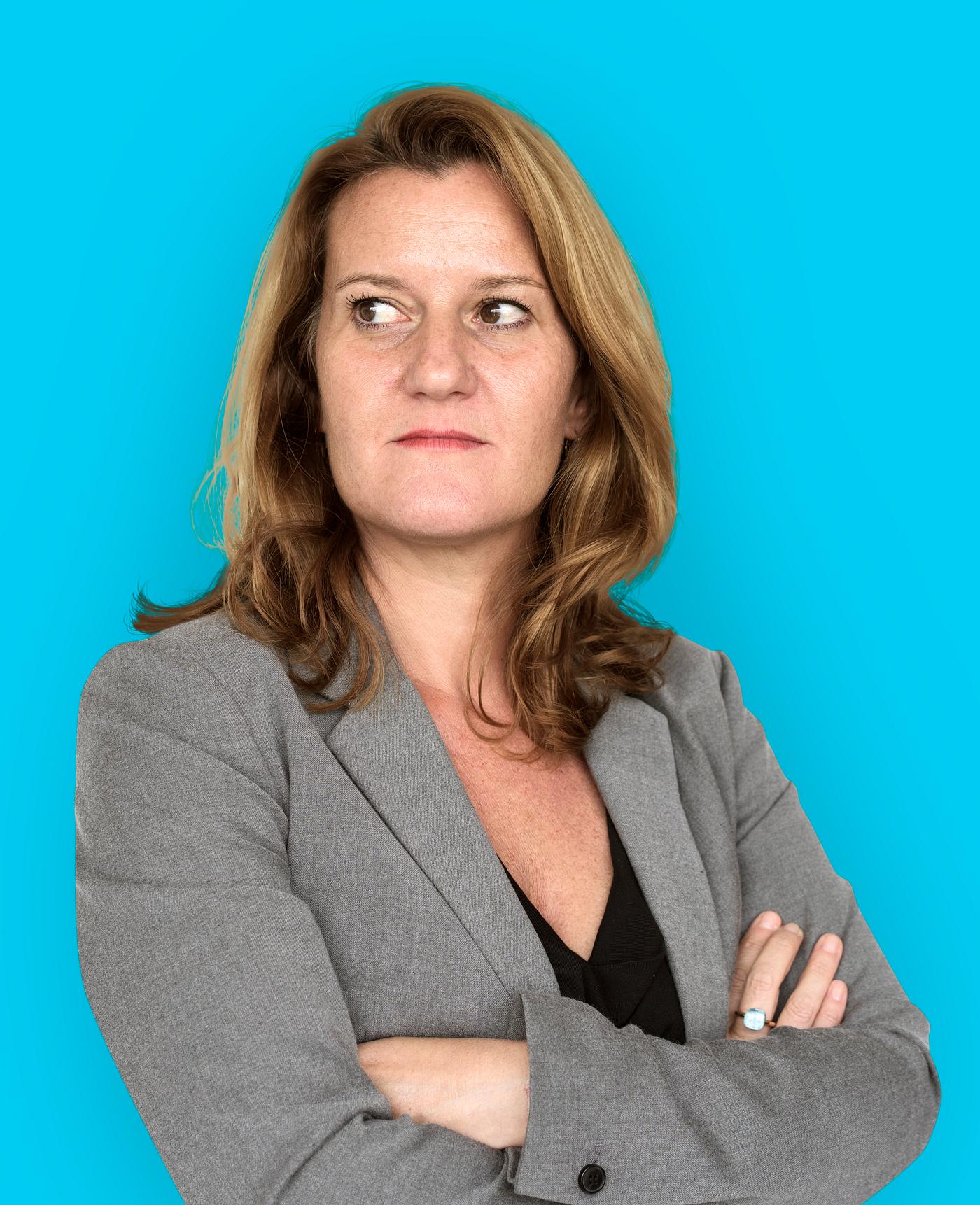 studio, person, bored, people, business, wavy, solo, cold, upset, woman, serious, unhappy, isolated, half-body, crossed-arm... studio, person, bored, people, business, wavy, solo, cold, upset, woman, serious, unhappy, isolated, half-body, crossed-arm...