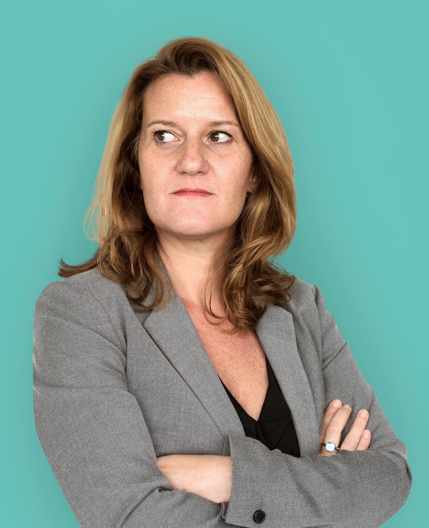 studio, person, bored, people, business, wavy, solo, cold, upset, woman, serious, unhappy, isolated, half-body, crossed-arm... studio, person, bored, people, business, wavy, solo, cold, upset, woman, serious, unhappy, isolated, half-body, crossed-arm...