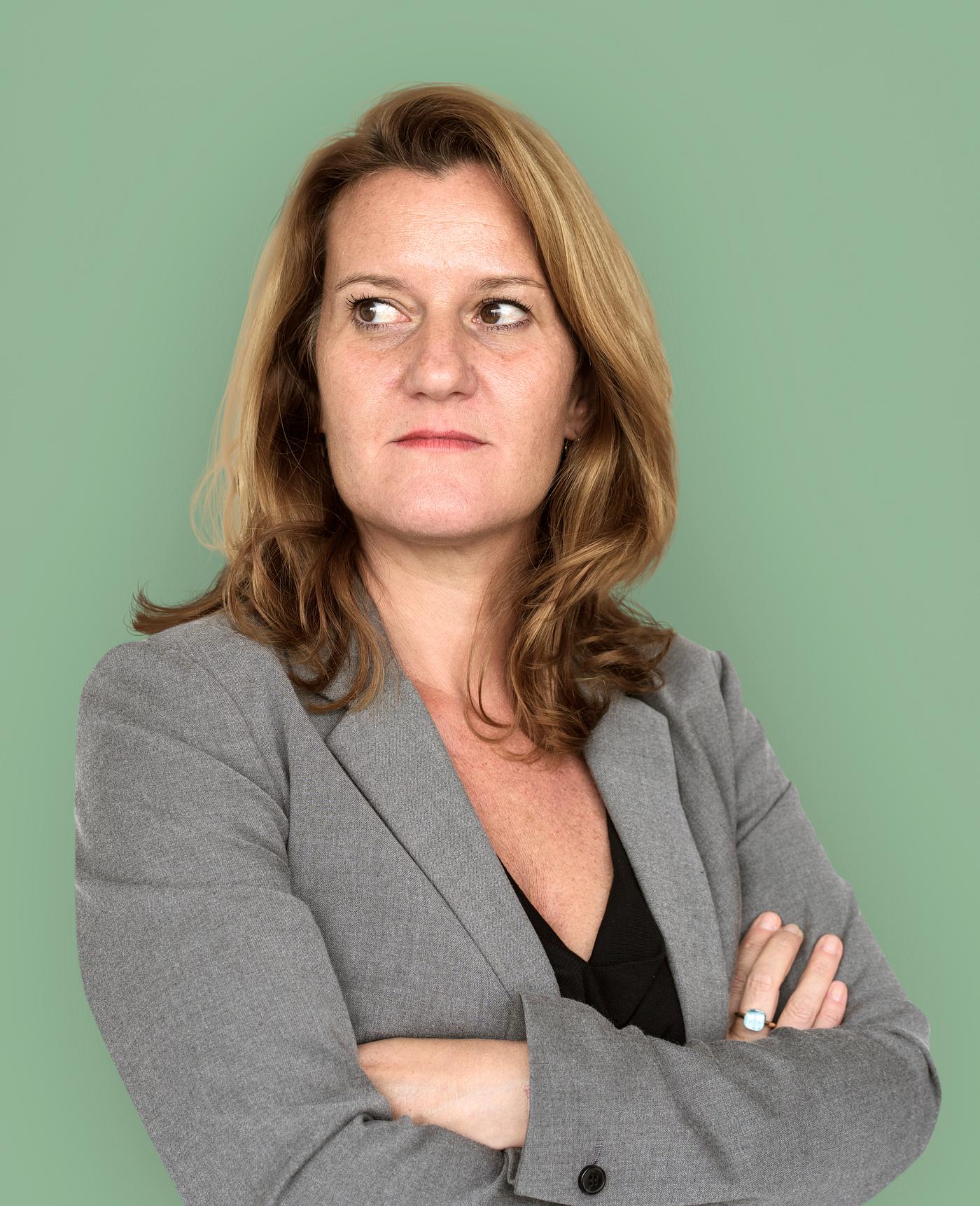 studio, person, bored, people, business, wavy, solo, cold, upset, woman, serious, unhappy, isolated, half-body, crossed-arm... studio, person, bored, people, business, wavy, solo, cold, upset, woman, serious, unhappy, isolated, half-body, crossed-arm...