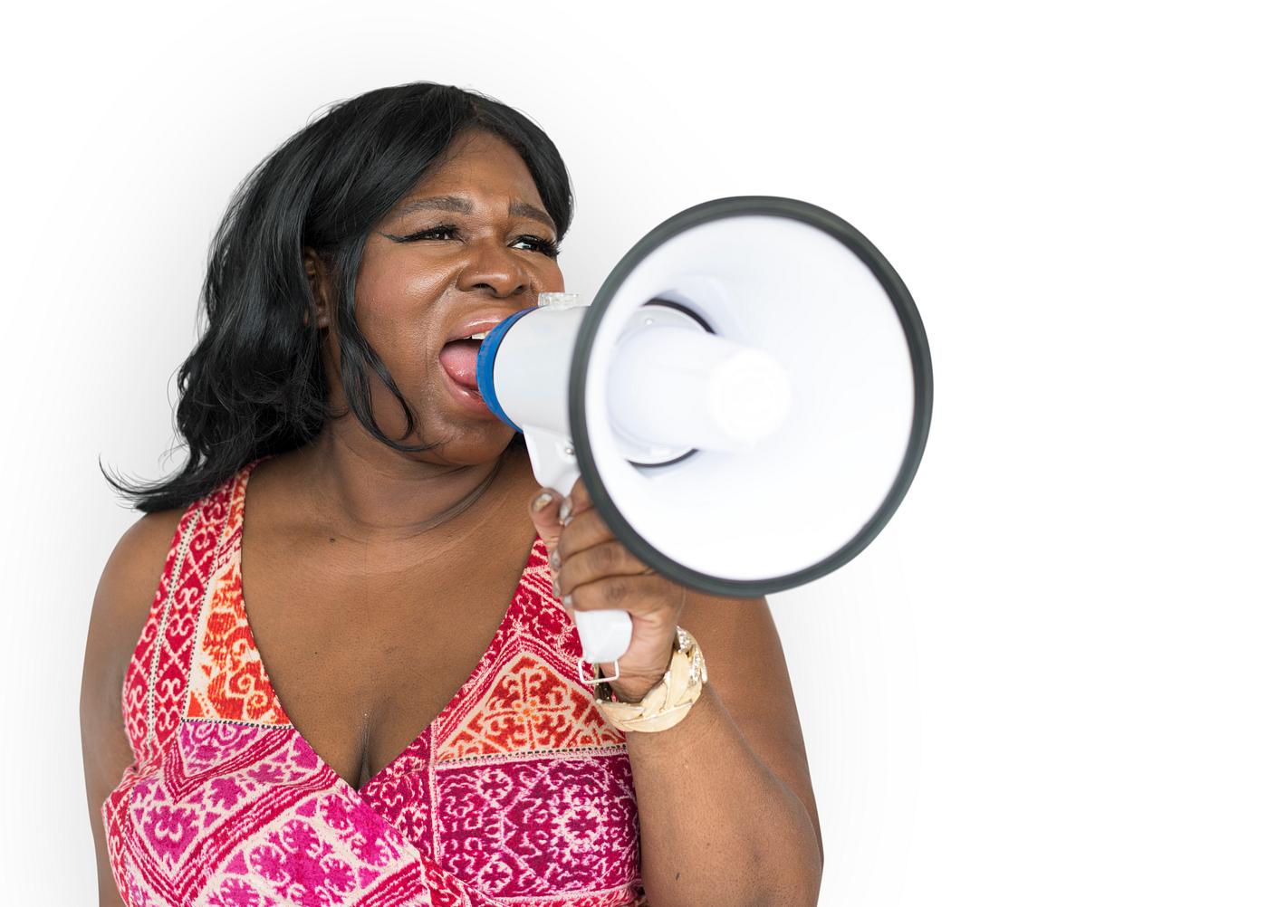 megaphone, adult, african american, african descent, announce, attention, candid, communication, emotion, ethnicity,... megaphone, adult, african american, african descent, announce, attention, candid, communication, emotion, ethnicity,...