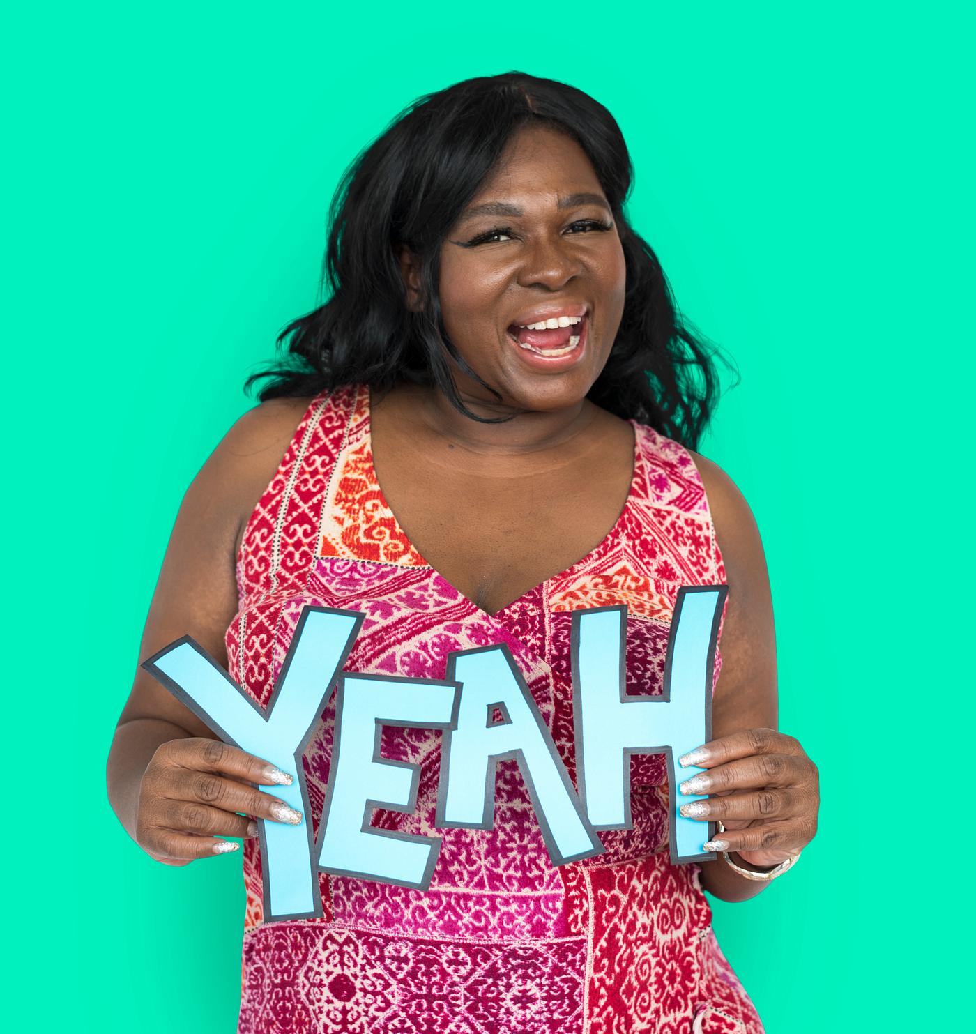 studio, expression, person, people, girl, yeah, solo, hands, woman, happy, smile, isolated, communication, african descent,... studio, expression, person, people, girl, yeah, solo, hands, woman, happy, smile, isolated, communication, african descent,...
