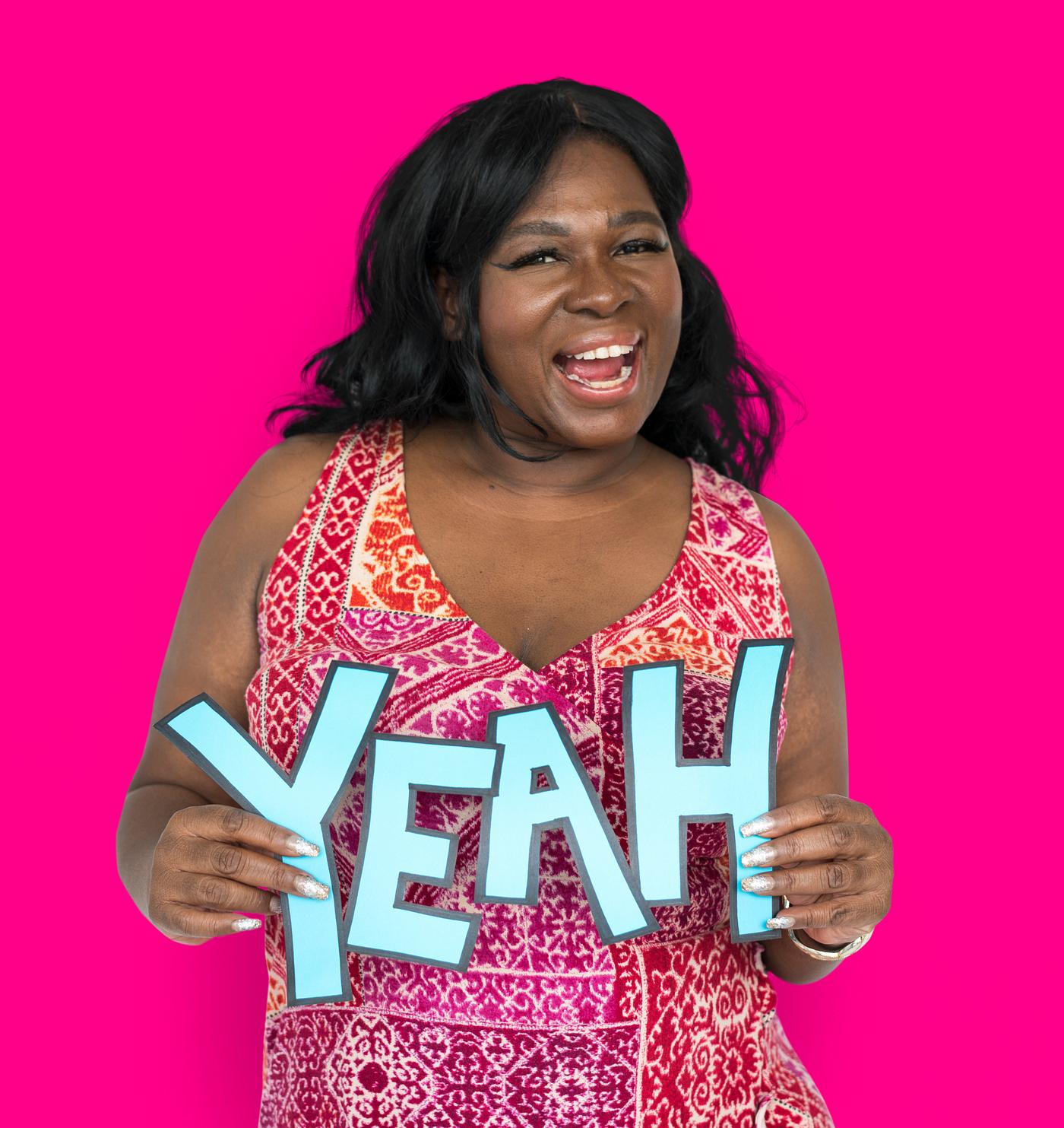 studio, expression, person, people, girl, yeah, solo, hands, woman, happy, smile, isolated, communication, african descent,... studio, expression, person, people, girl, yeah, solo, hands, woman, happy, smile, isolated, communication, african descent,...