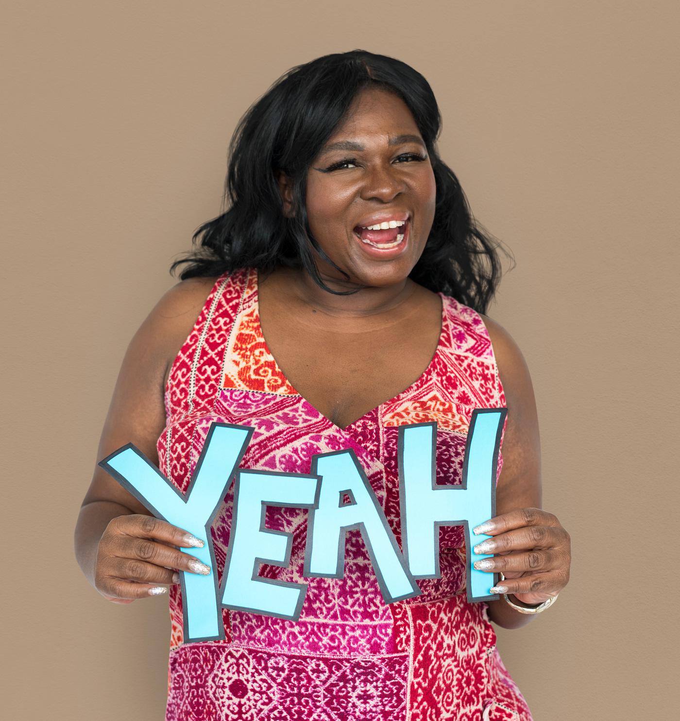 studio, expression, person, people, girl, yeah, solo, hands, woman, happy, smile, isolated, communication, african descent,... studio, expression, person, people, girl, yeah, solo, hands, woman, happy, smile, isolated, communication, african descent,...