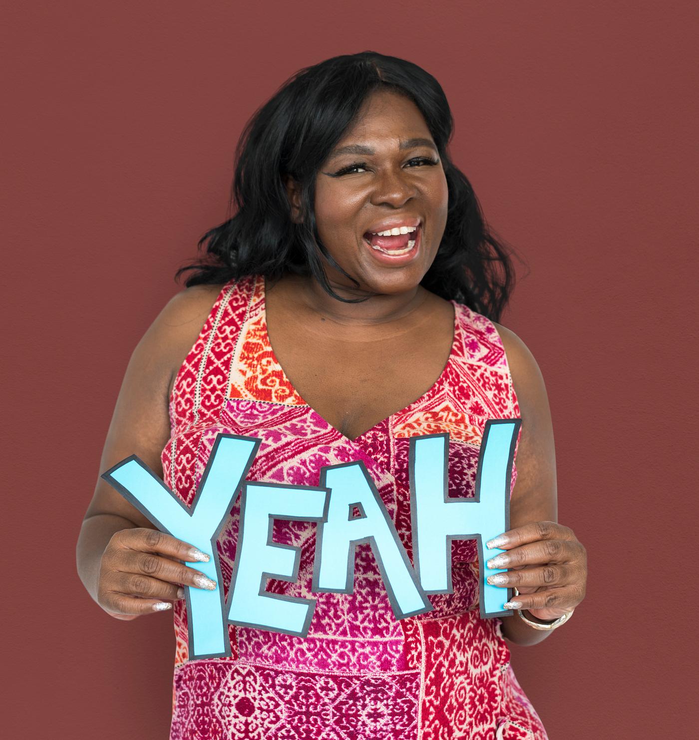 studio, expression, person, people, girl, yeah, solo, hands, woman, happy, smile, isolated, communication, african descent,... studio, expression, person, people, girl, yeah, solo, hands, woman, happy, smile, isolated, communication, african descent,...