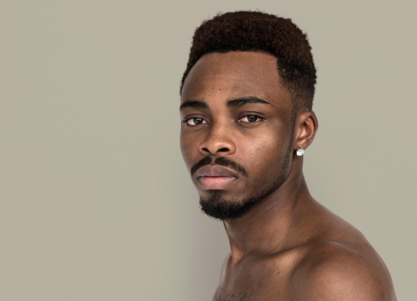expression, studio, face, pierced ears, person, piercing, people, face expression, men, man, isolated, male, stress, adult,... expression, studio, face, pierced ears, person, piercing, people, face expression, men, man, isolated, male, stress, adult,...