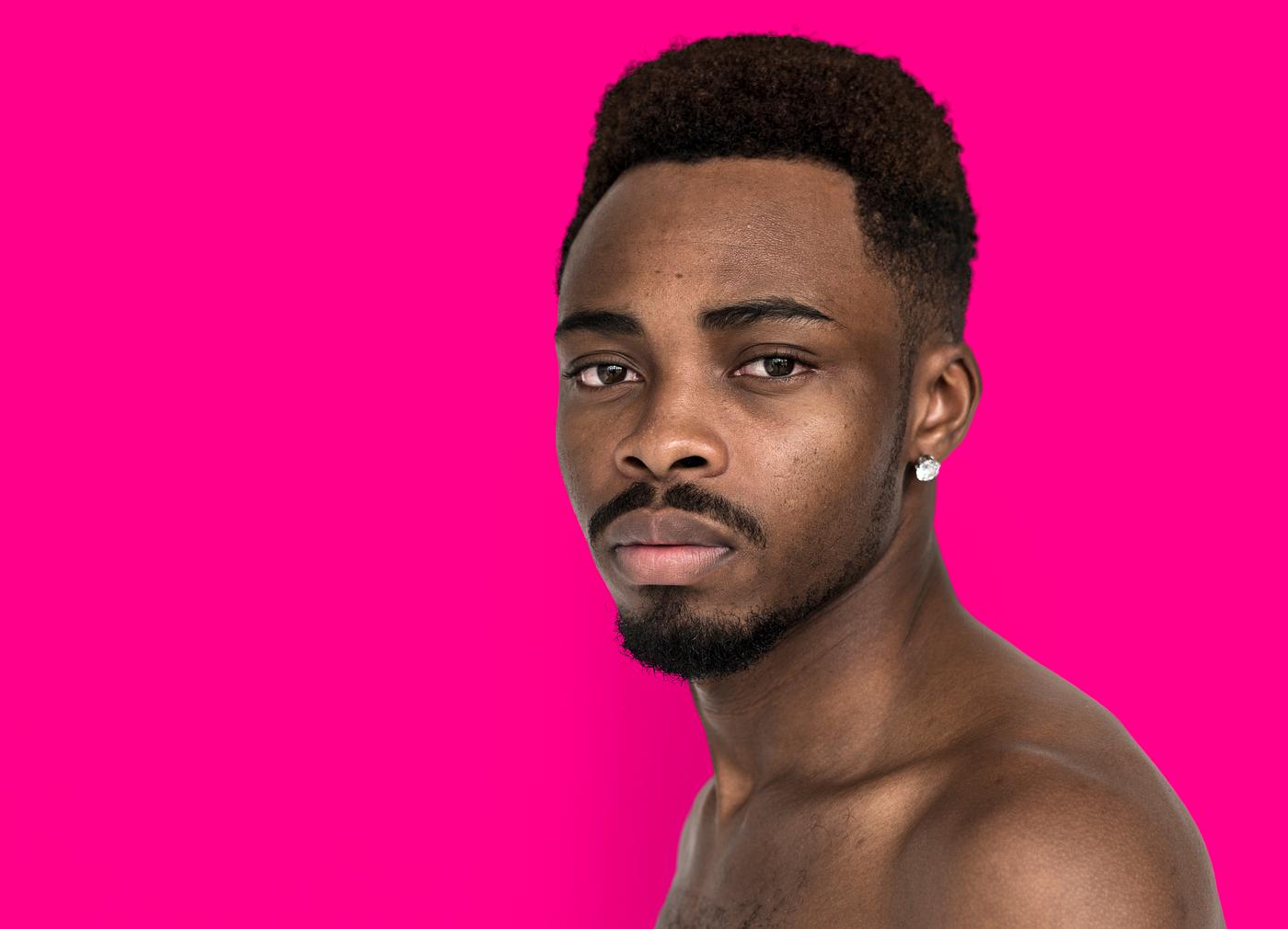 expression, studio, face, pierced ears, person, piercing, people, face expression, men, man, isolated, male, stress, adult,... expression, studio, face, pierced ears, person, piercing, people, face expression, men, man, isolated, male, stress, adult,...