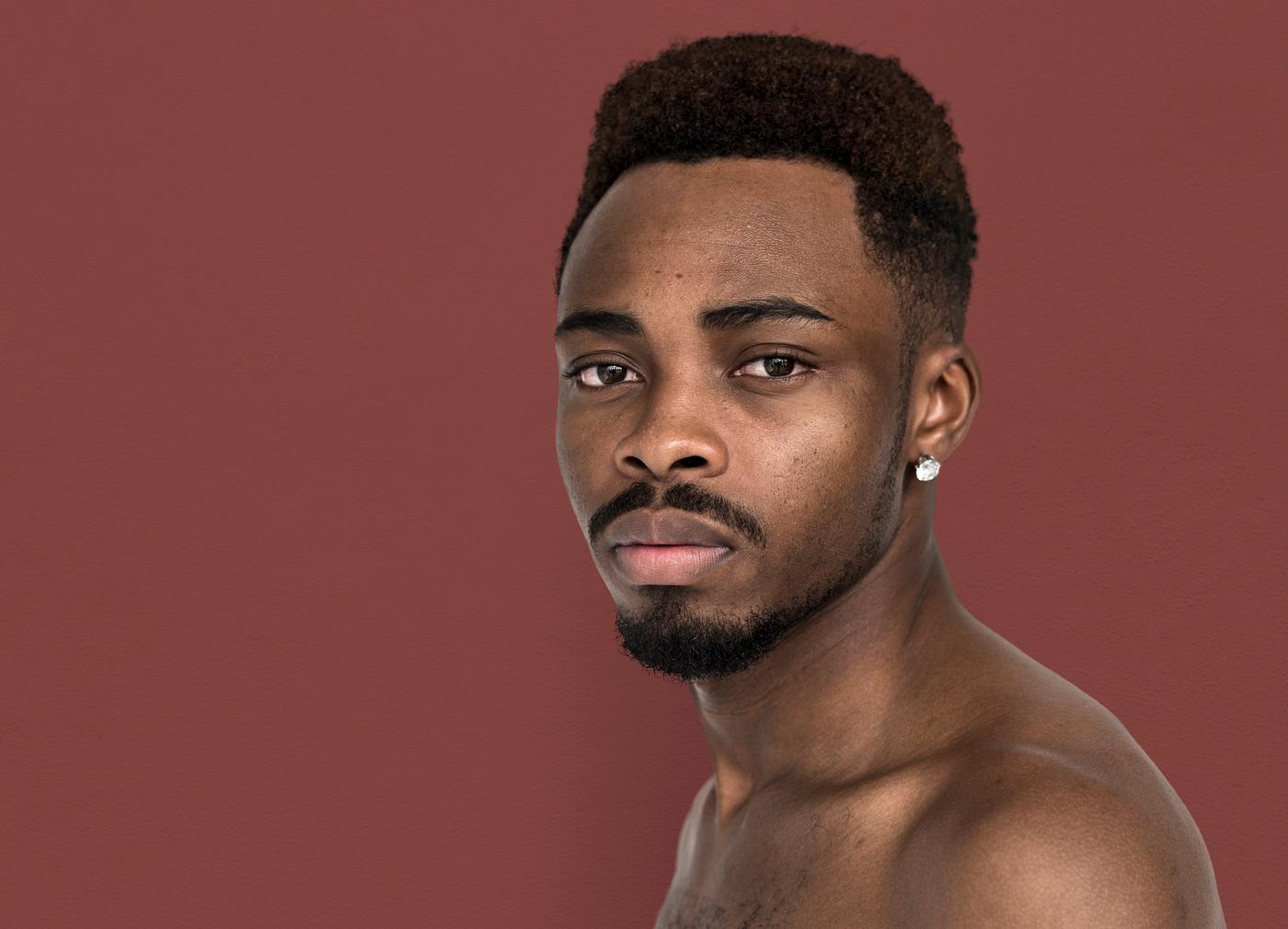 expression, studio, face, pierced ears, person, piercing, people, face expression, men, man, isolated, male, stress, adult,... expression, studio, face, pierced ears, person, piercing, people, face expression, men, man, isolated, male, stress, adult,...