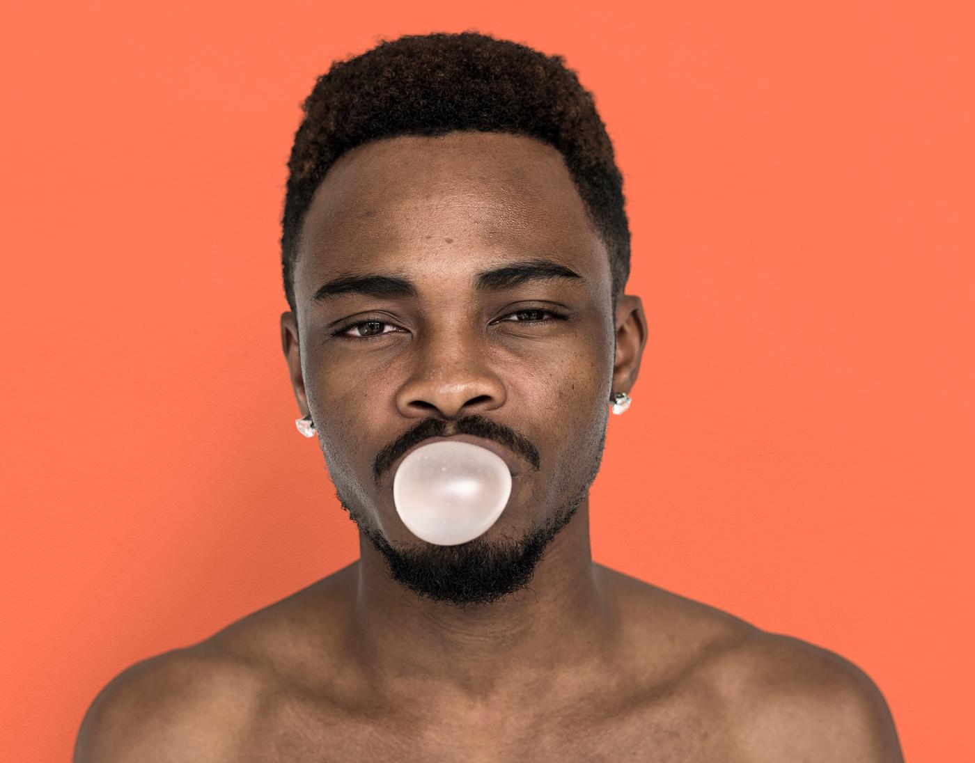 studio, expression, body, face, person, blow bubble, people, chew, face expression, gum, men, chewing gum, blow, cheerful,... studio, expression, body, face, person, blow bubble, people, chew, face expression, gum, men, chewing gum, blow, cheerful,...