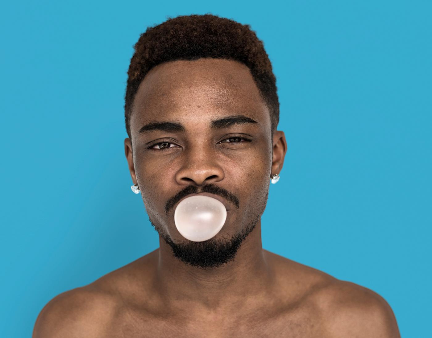 studio, expression, body, face, person, blow bubble, people, chew, face expression, gum, men, chewing gum, blow, cheerful,... studio, expression, body, face, person, blow bubble, people, chew, face expression, gum, men, chewing gum, blow, cheerful,...