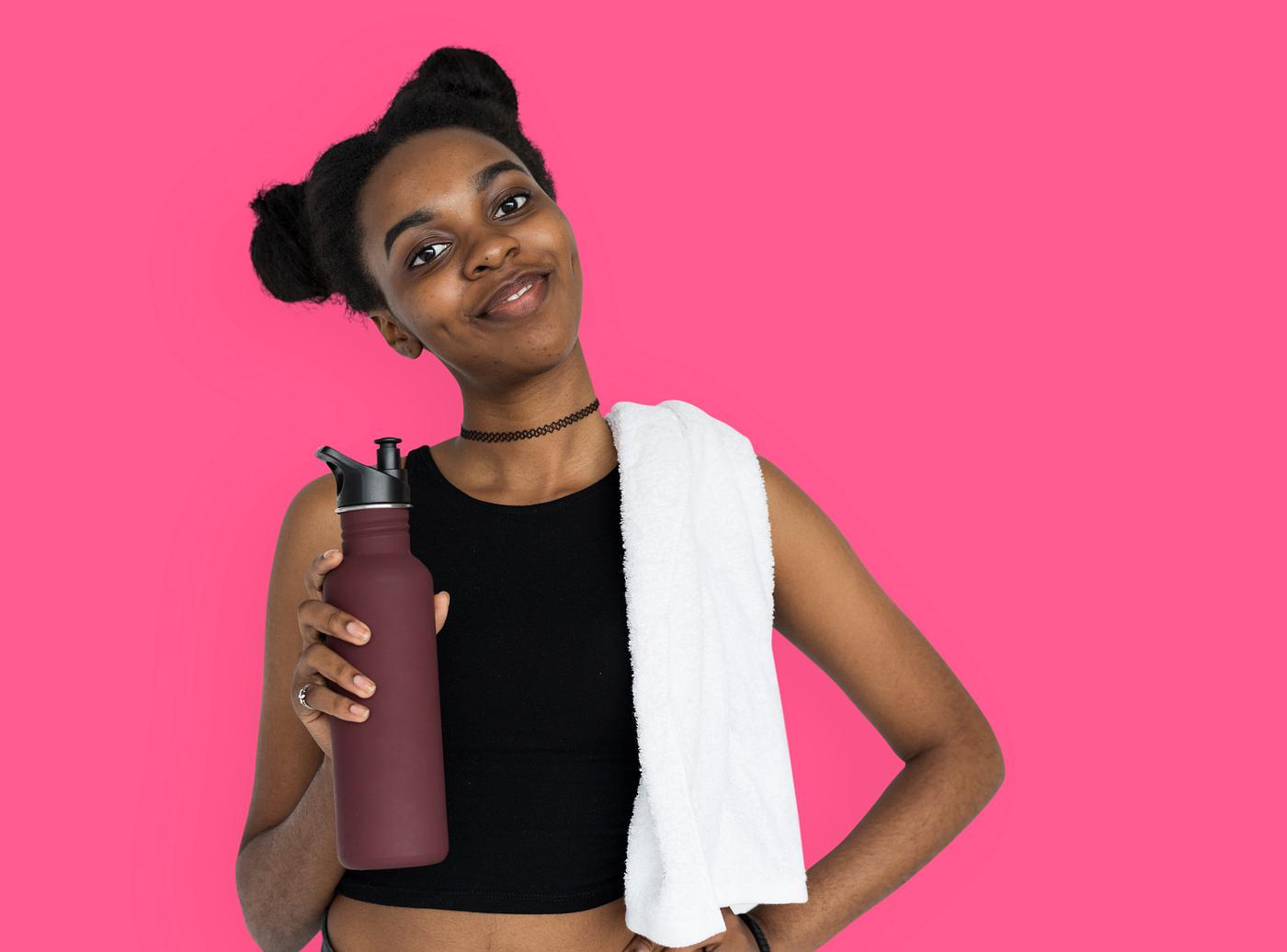 studio, person, fitness, exercise, people, teenage, hairdo, water bottle, fit, girl, young adult, hands, happy, woman,... studio, person, fitness, exercise, people, teenage, hairdo, water bottle, fit, girl, young adult, hands, happy, woman,...