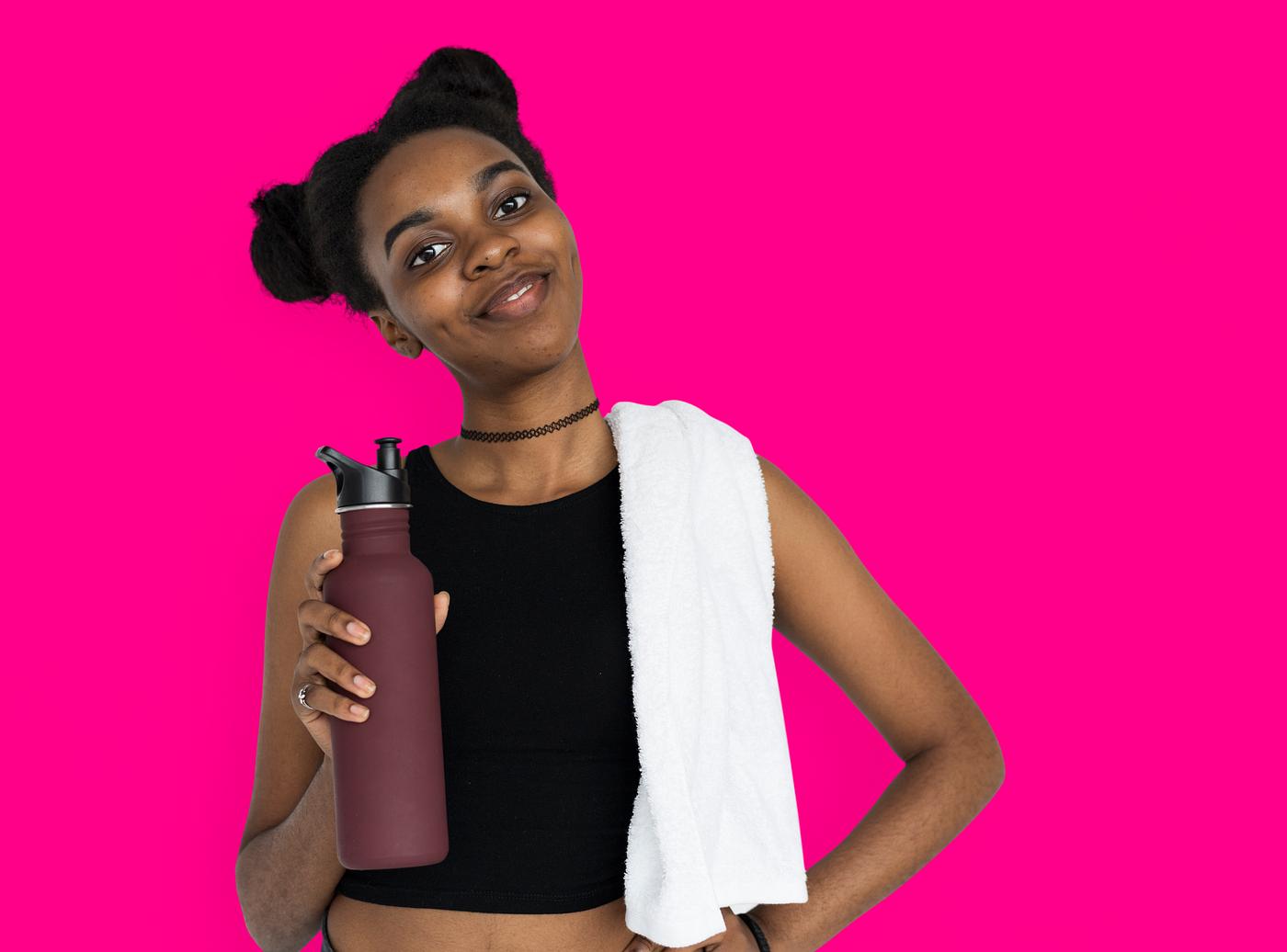 studio, person, fitness, exercise, people, teenage, hairdo, water bottle, fit, girl, young adult, hands, happy, woman,... studio, person, fitness, exercise, people, teenage, hairdo, water bottle, fit, girl, young adult, hands, happy, woman,...