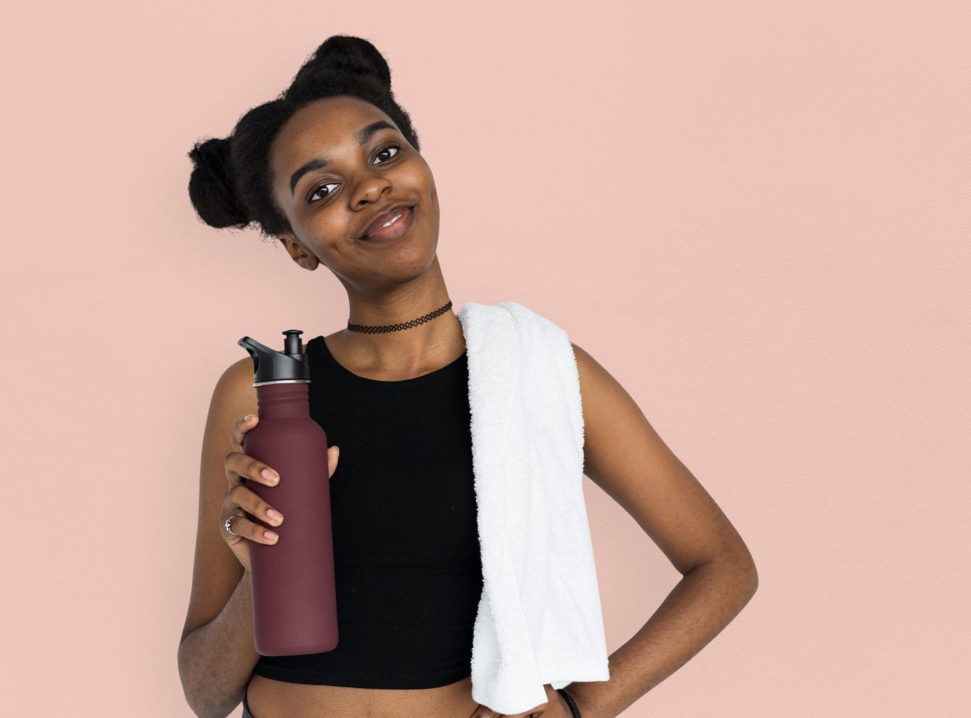 studio, person, fitness, exercise, people, teenage, hairdo, water bottle, fit, girl, young adult, hands, happy, woman,... studio, person, fitness, exercise, people, teenage, hairdo, water bottle, fit, girl, young adult, hands, happy, woman,...