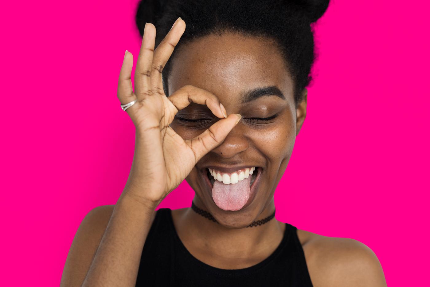 studio, model, person, people, race, style, solo, woman, lifestyle, casual, pink, ok, feminism, isolated, african descent,... studio, model, person, people, race, style, solo, woman, lifestyle, casual, pink, ok, feminism, isolated, african descent,...