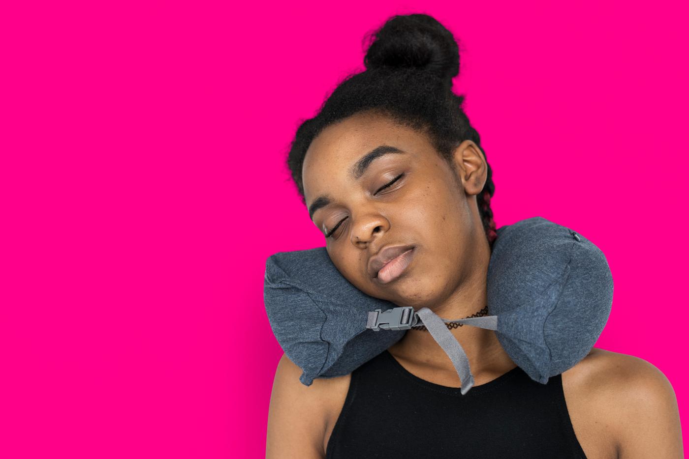 studio, model, person, sleeping, people, race, style, solo, woman, lifestyle, casual, pink, feminism, isolated, african... studio, model, person, sleeping, people, race, style, solo, woman, lifestyle, casual, pink, feminism, isolated, african...
