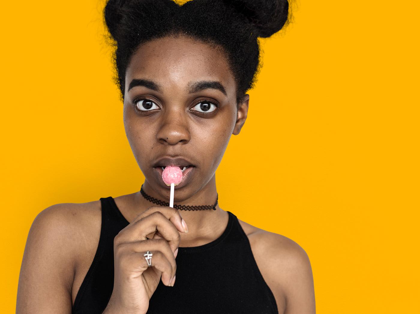 studio, model, person, people, race, style, solo, candy, woman, lifestyle, casual, chupa chups, feminism, isolated, african... studio, model, person, people, race, style, solo, candy, woman, lifestyle, casual, chupa chups, feminism, isolated, african...
