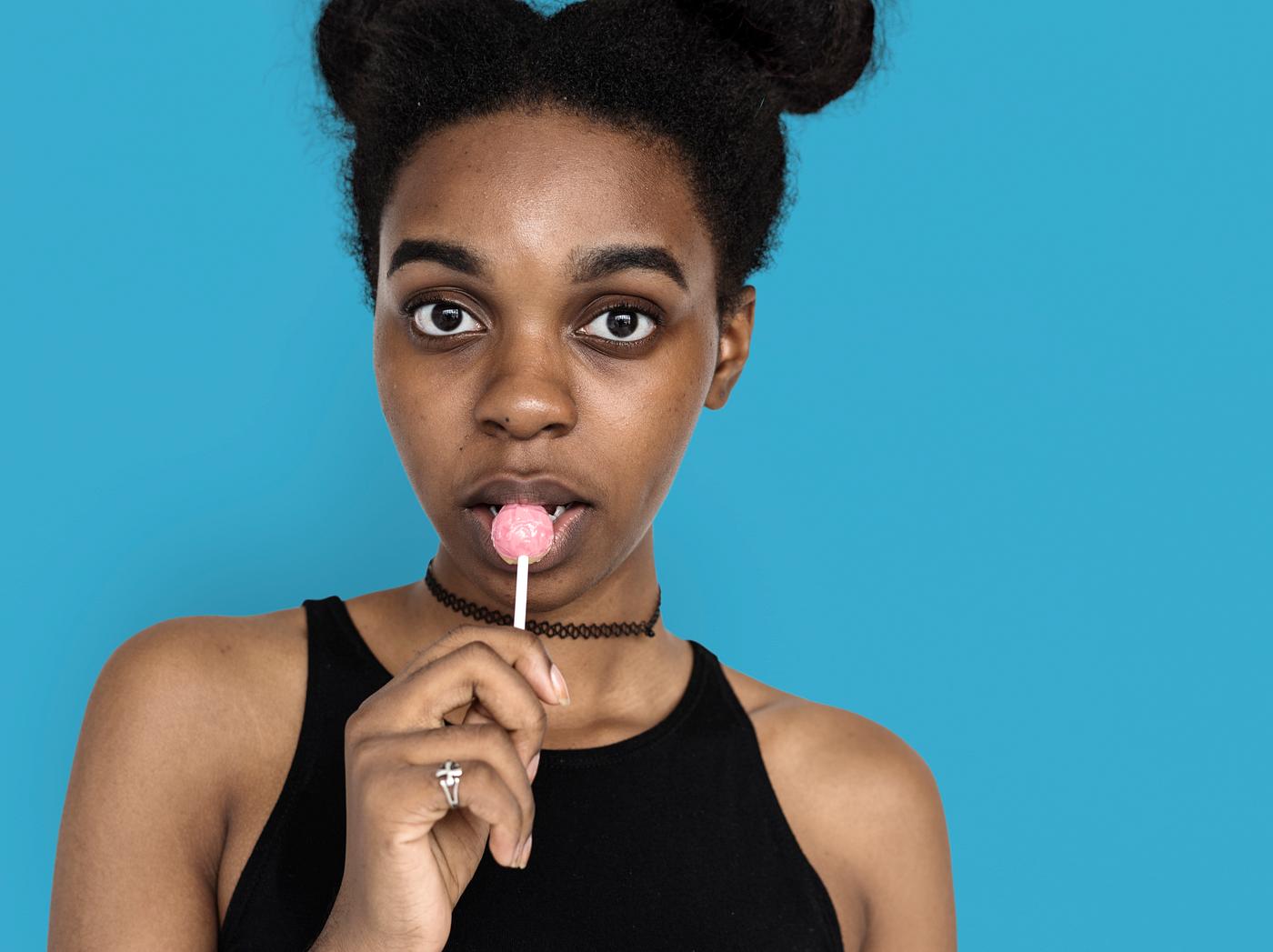 studio, model, person, people, race, style, solo, candy, woman, lifestyle, casual, chupa chups, feminism, isolated, african... studio, model, person, people, race, style, solo, candy, woman, lifestyle, casual, chupa chups, feminism, isolated, african...
